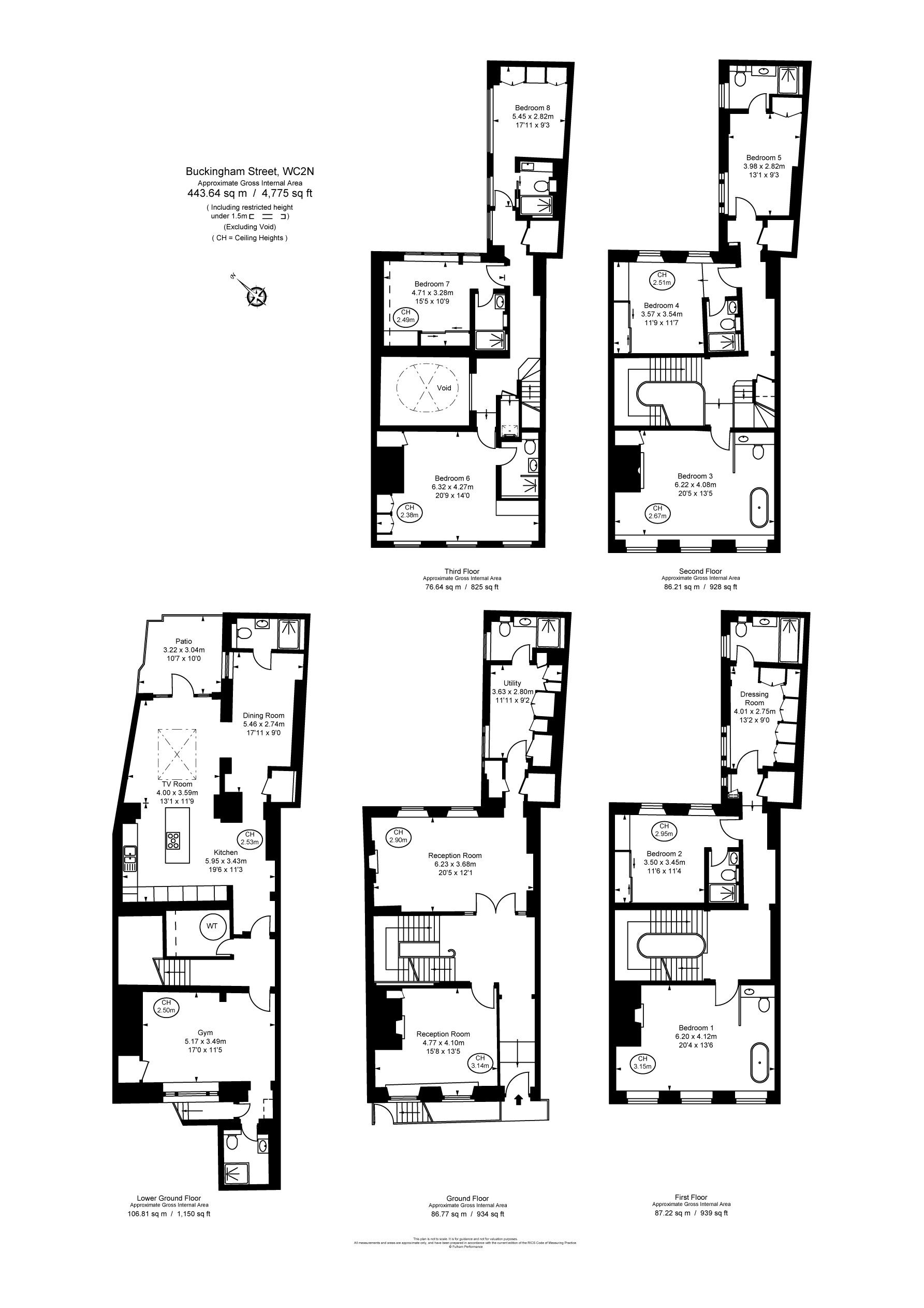 20, Buckingham Street, London floorplan
