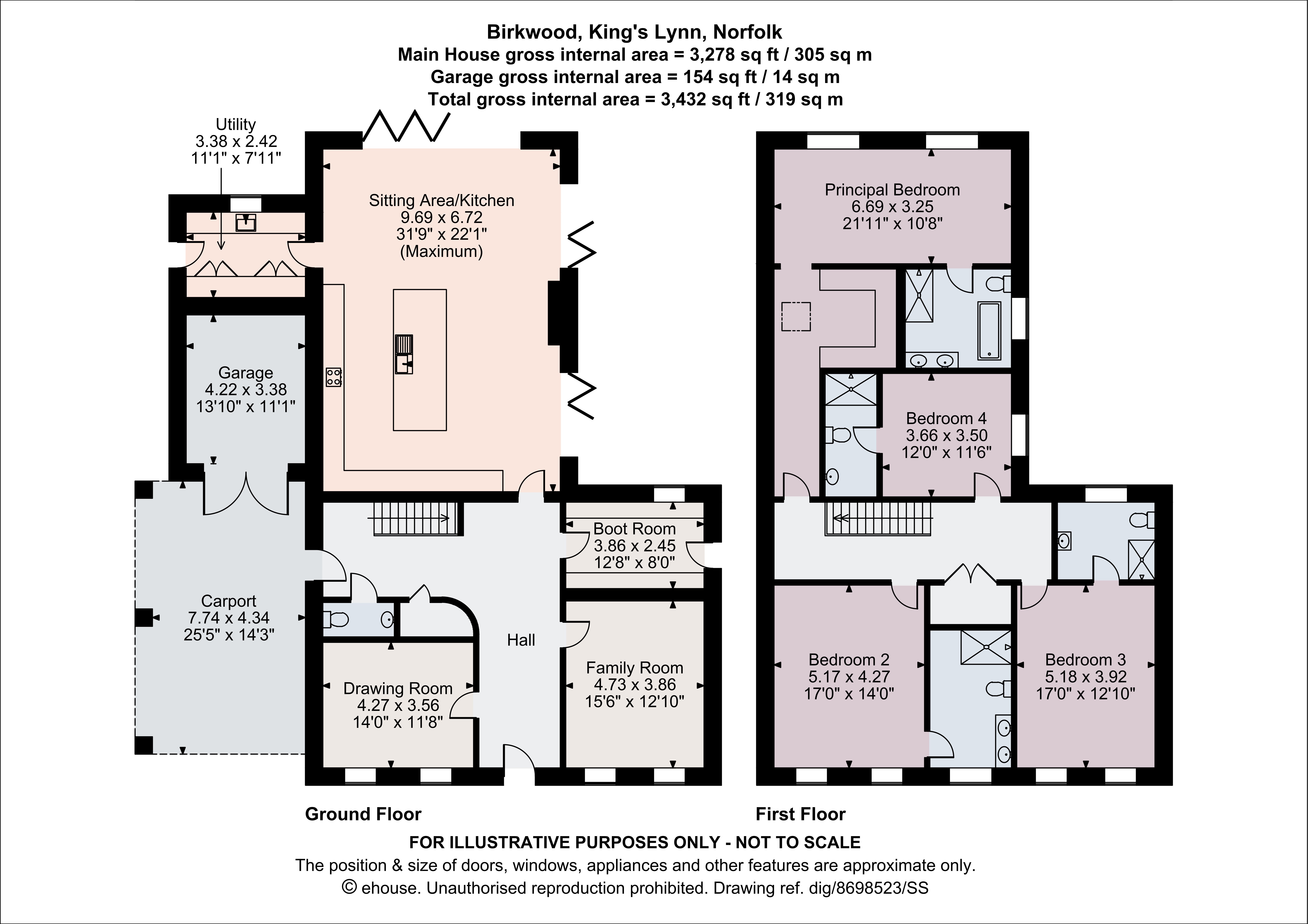 Birkwood,, Station Road, King's Lynn floorplan