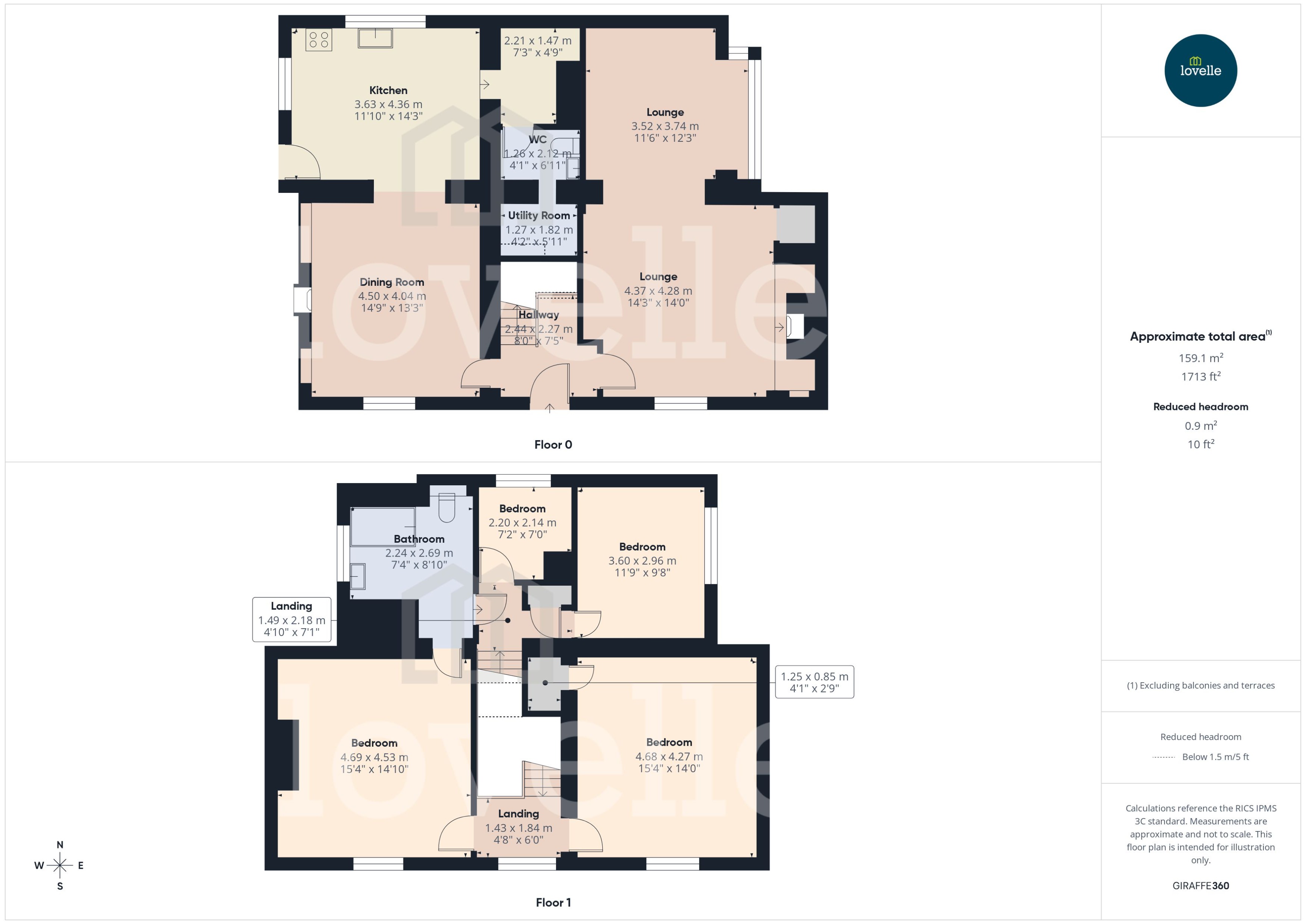Pear Tree House, Sandholme Road, Gilberdyke, Brough floorplan