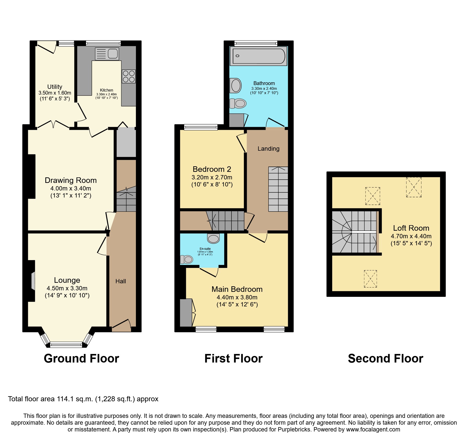 Ellesmere Road, Warrington WA4, 3 bedroom terraced house for sale
