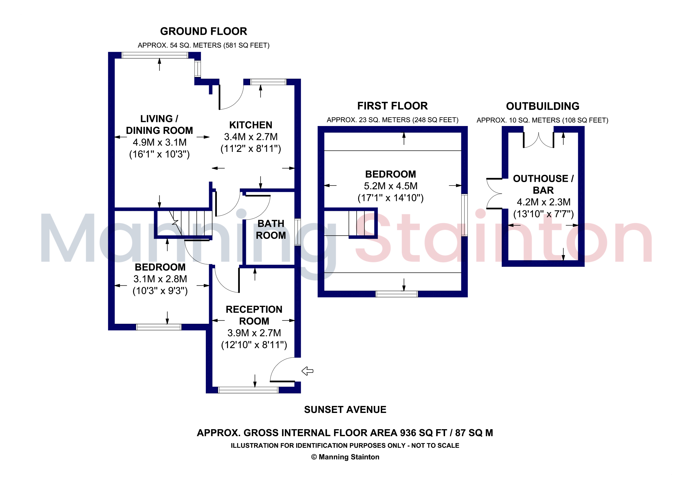 6, Sunset Avenue, West Yorkshire floorplan