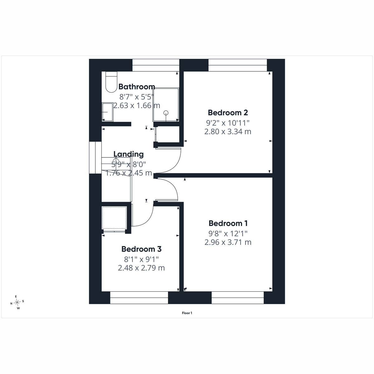 73, Manor Park, Washington floorplan
