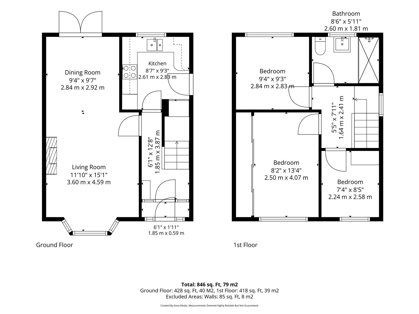Walpole Avenue, Prescot floorplan