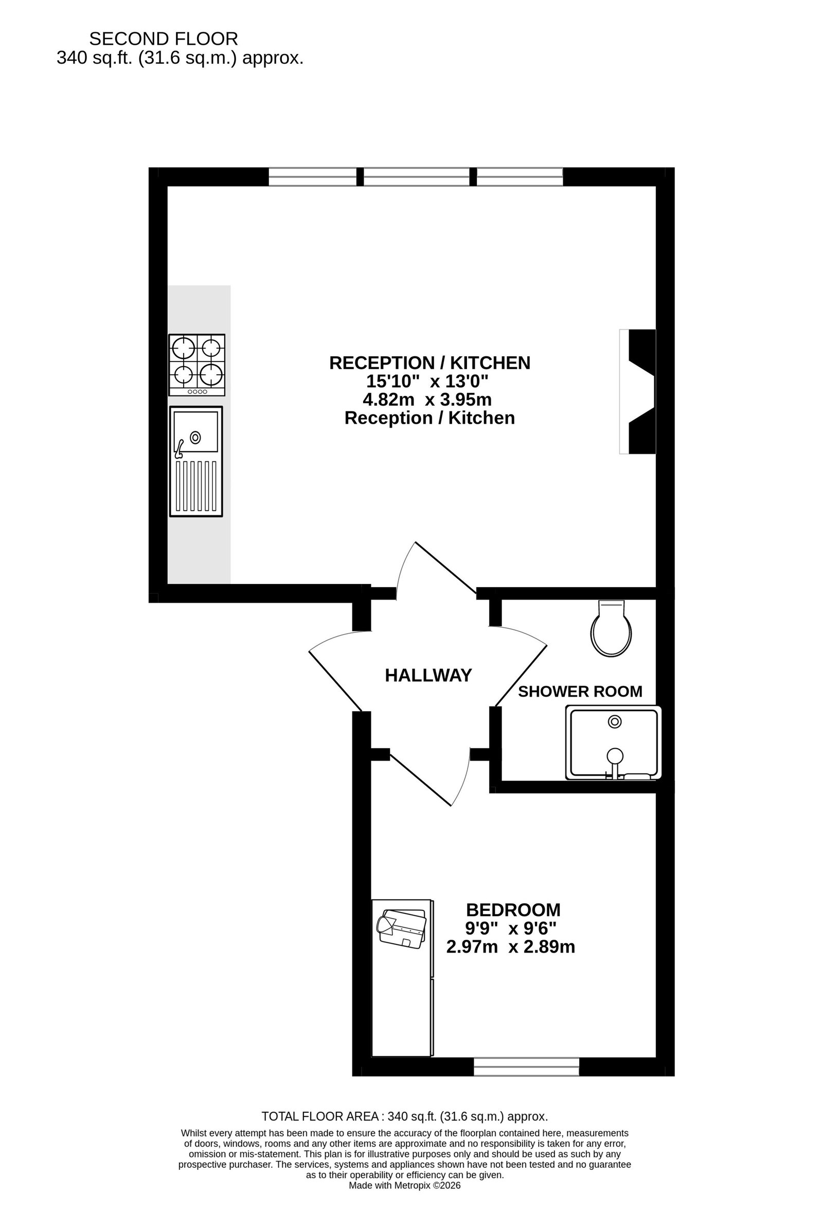 563B, Chiswick High Road, London floorplan