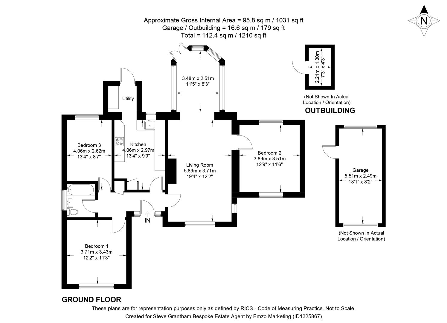 41, Sunnymead Drive, Waterlooville floorplan