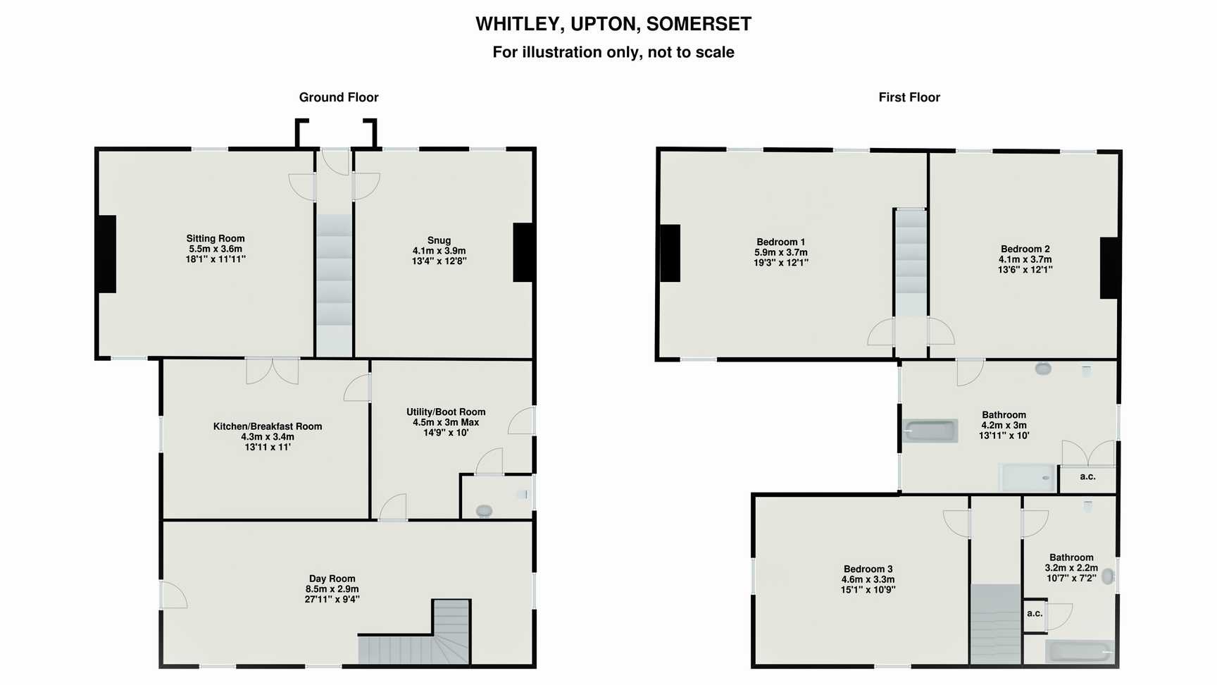 3 Bedrooms Cottage for sale in Upton, Taunton TA4