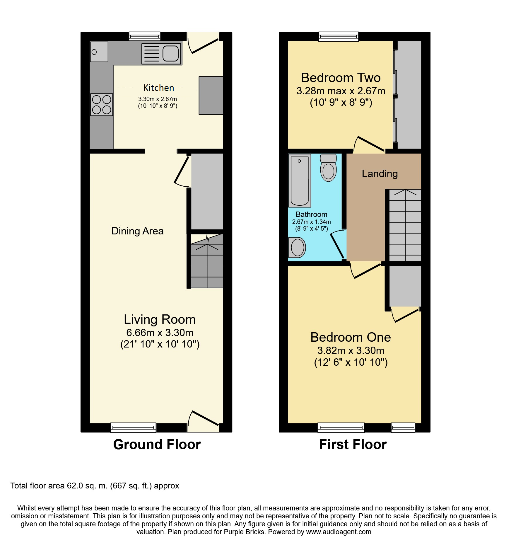 2 Bedrooms Terraced house for sale in Sycamore Close, Tilbury RM18