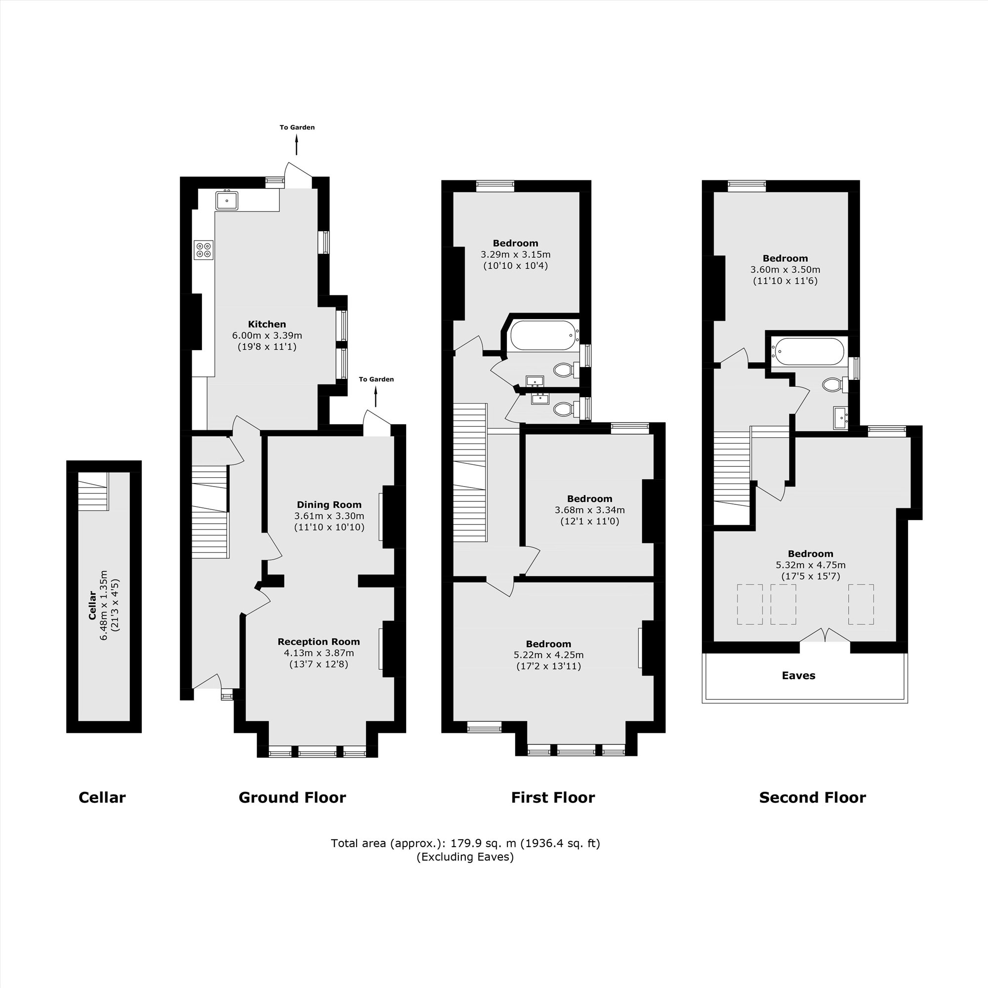 10, Moorcroft Road, London floorplan