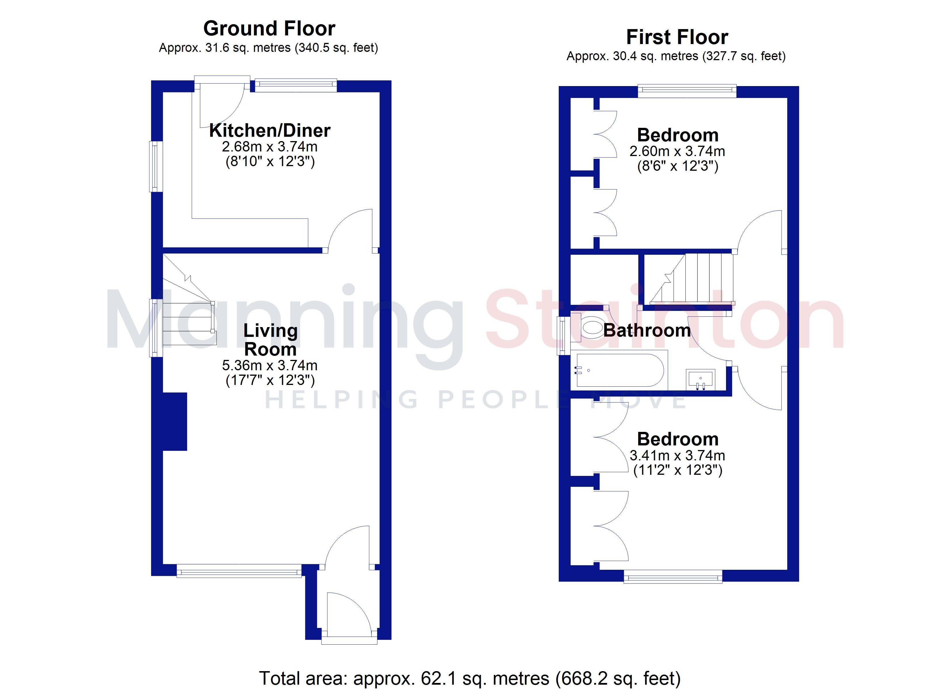 31, Kingfisher Way, West Yorkshire floorplan