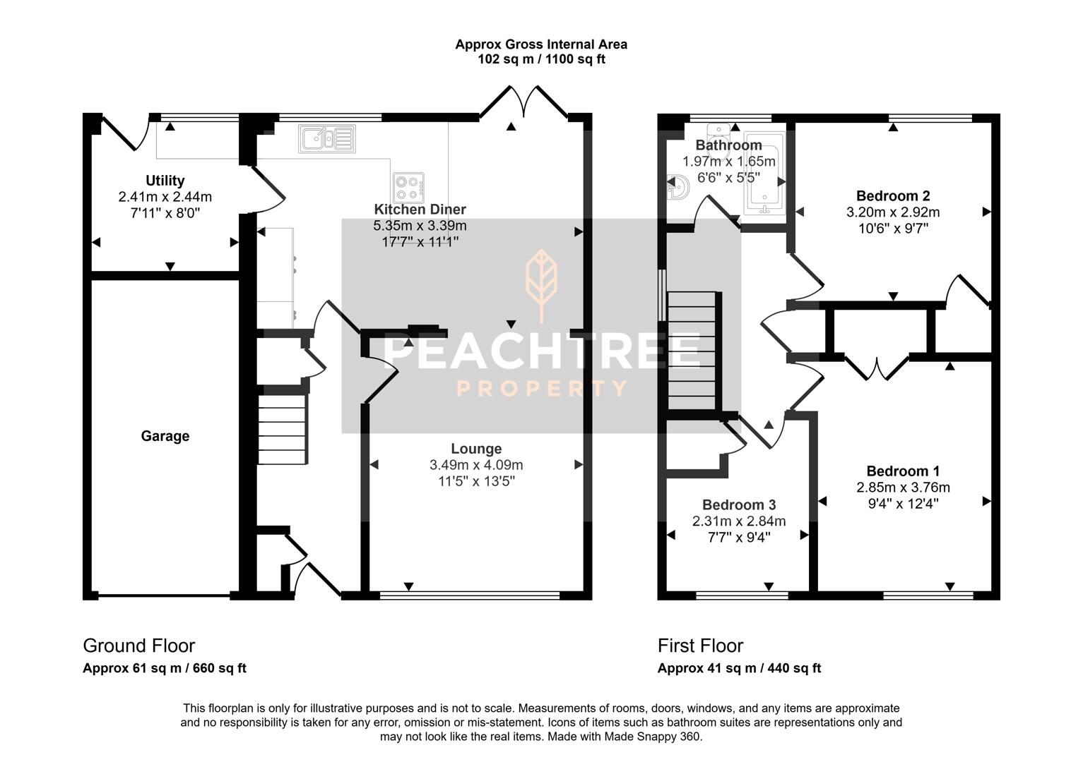 133, Afton Drive, Renfrew floorplan