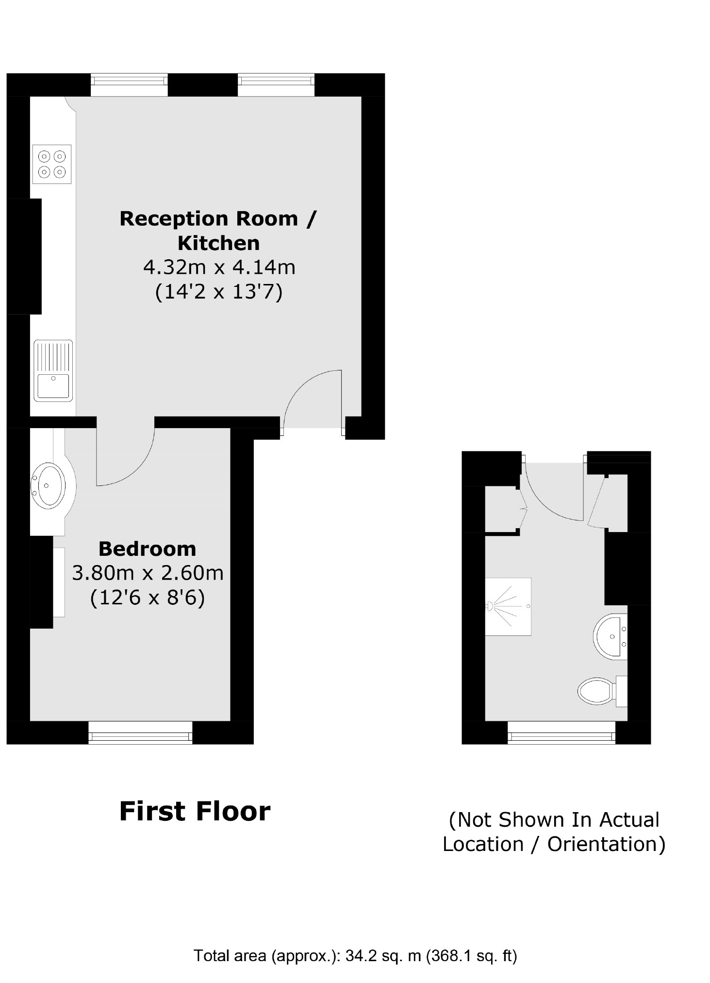 Child's Place, London floorplan