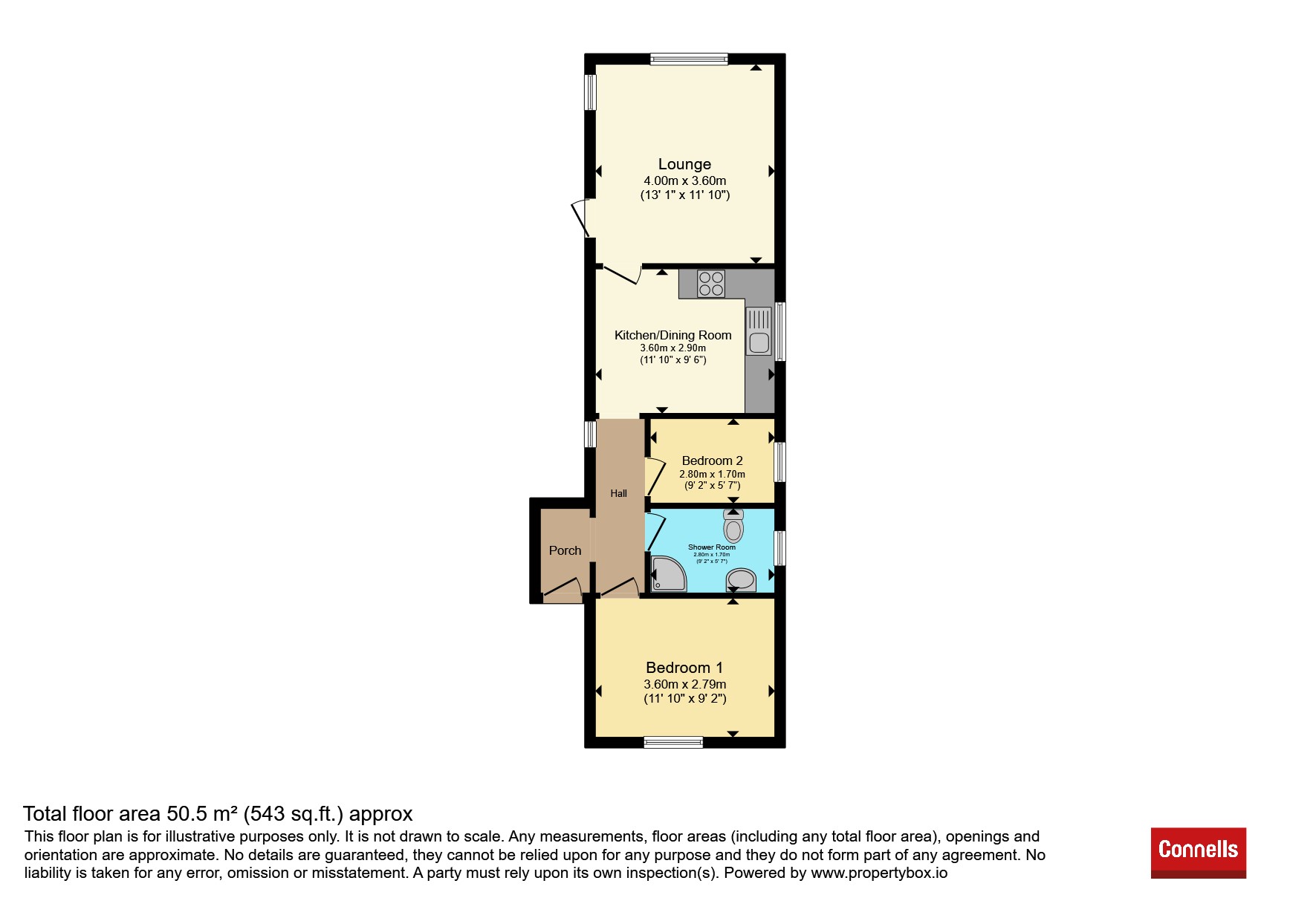 133, Hinksford Mobile Home Park, Kingswinford floorplan