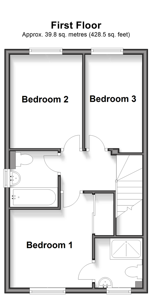 de Montfort Drive, Sellindge floorplan