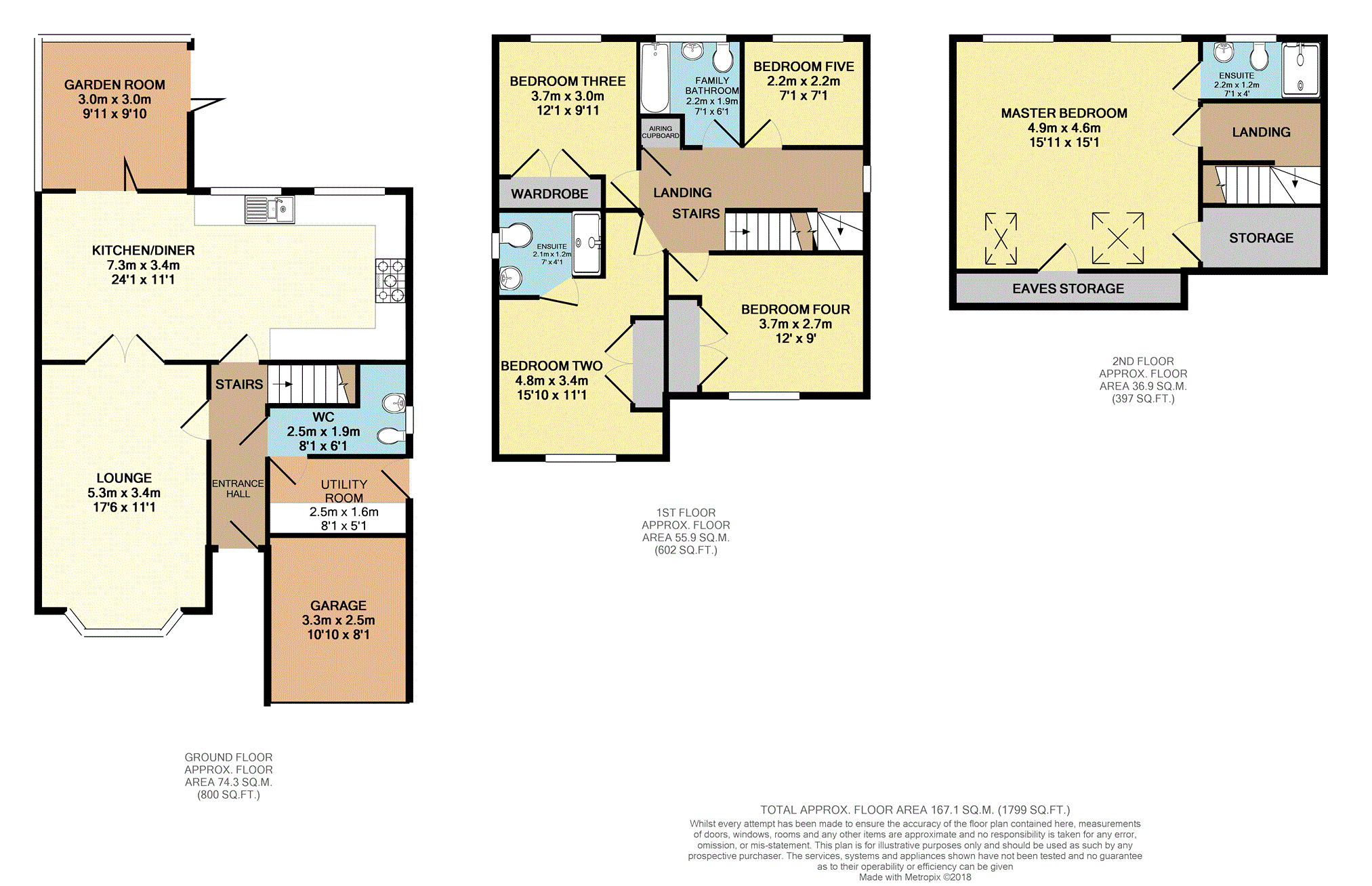 5 Bedrooms Detached house for sale in Rosebank View, Measham, Swadlincote DE12