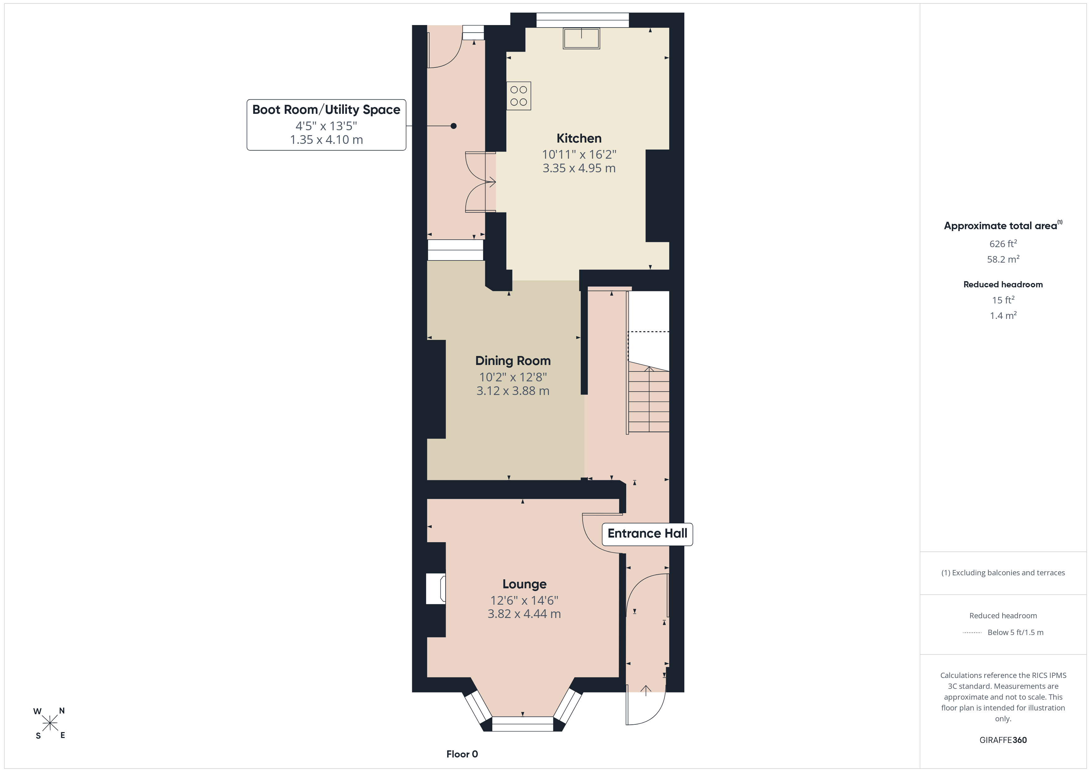 11, Camden Road, Bridgwater floorplan