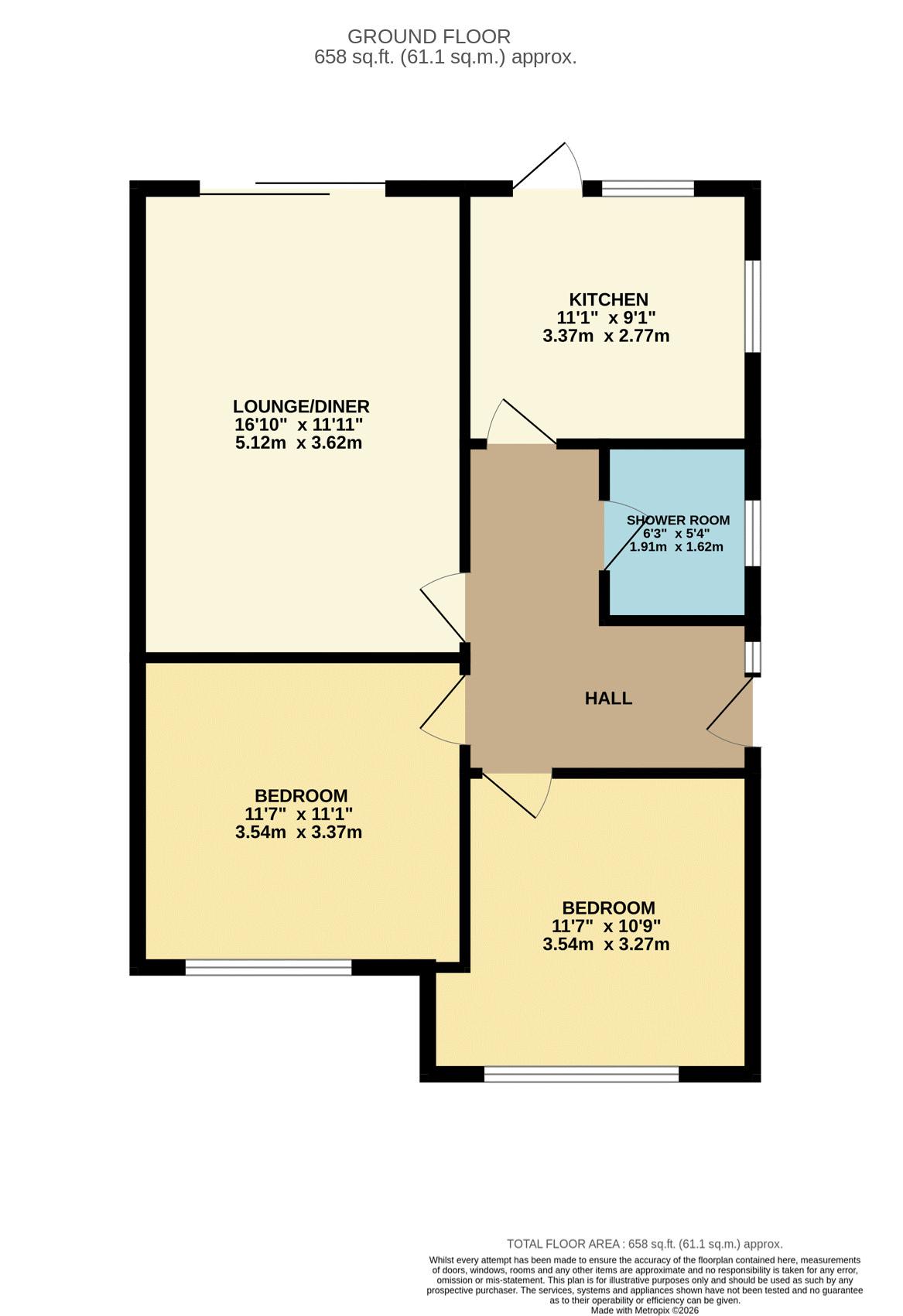 Northfield Road, Waltham Cross floorplan