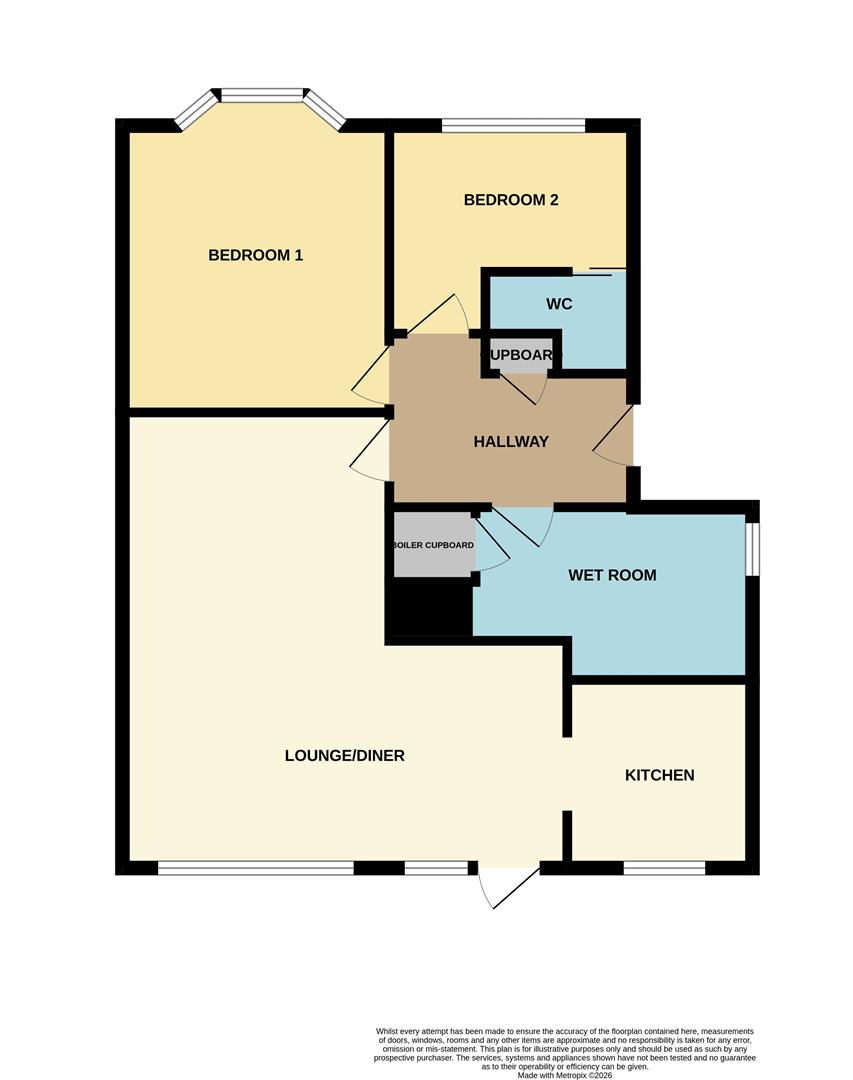 43, Arundel Close, Gloucester floorplan