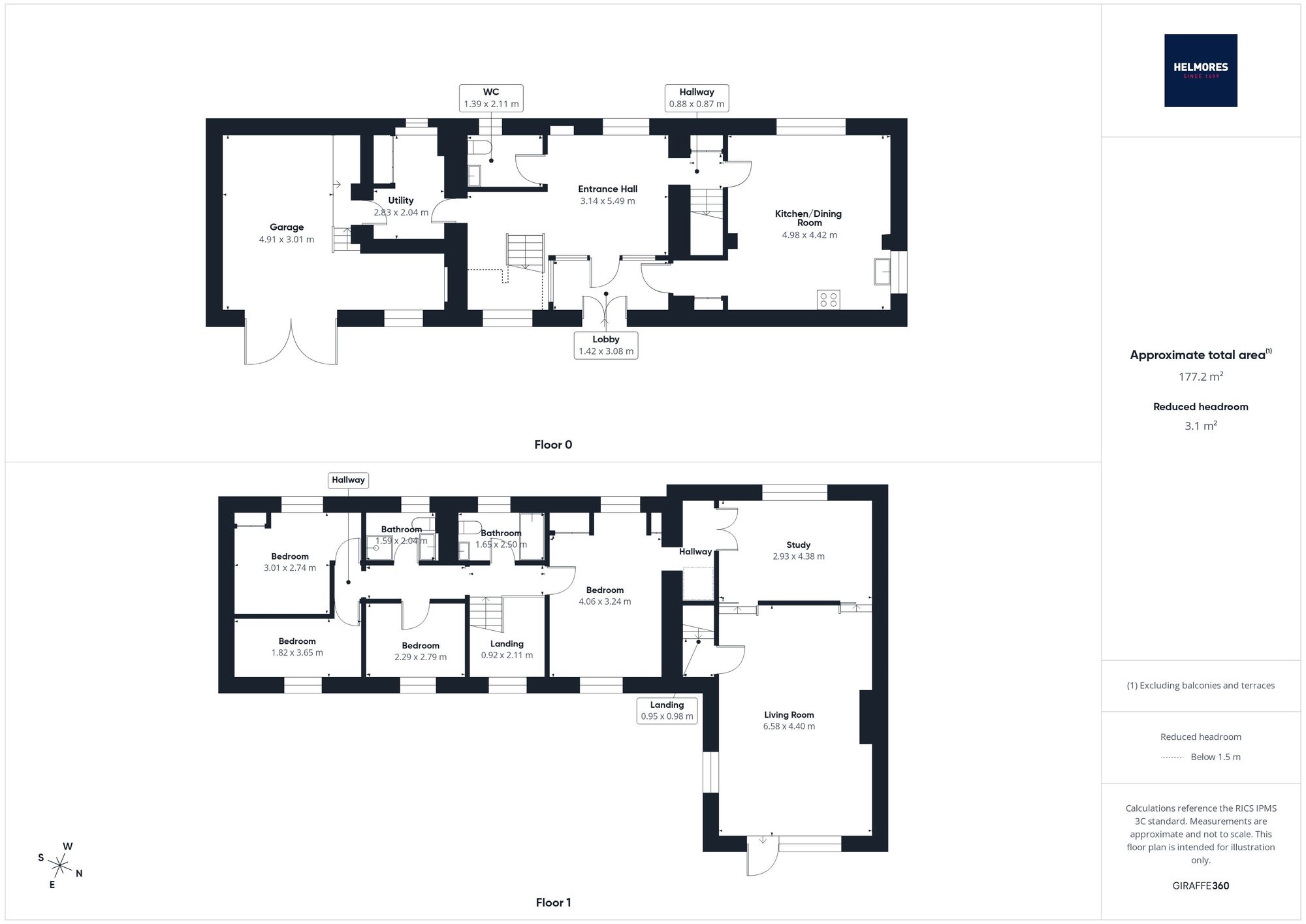 The Mews Deep Lane, Crediton floorplan