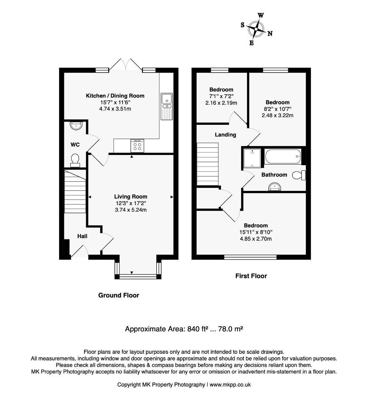 13, Mitchell Way, Milton Keynes floorplan