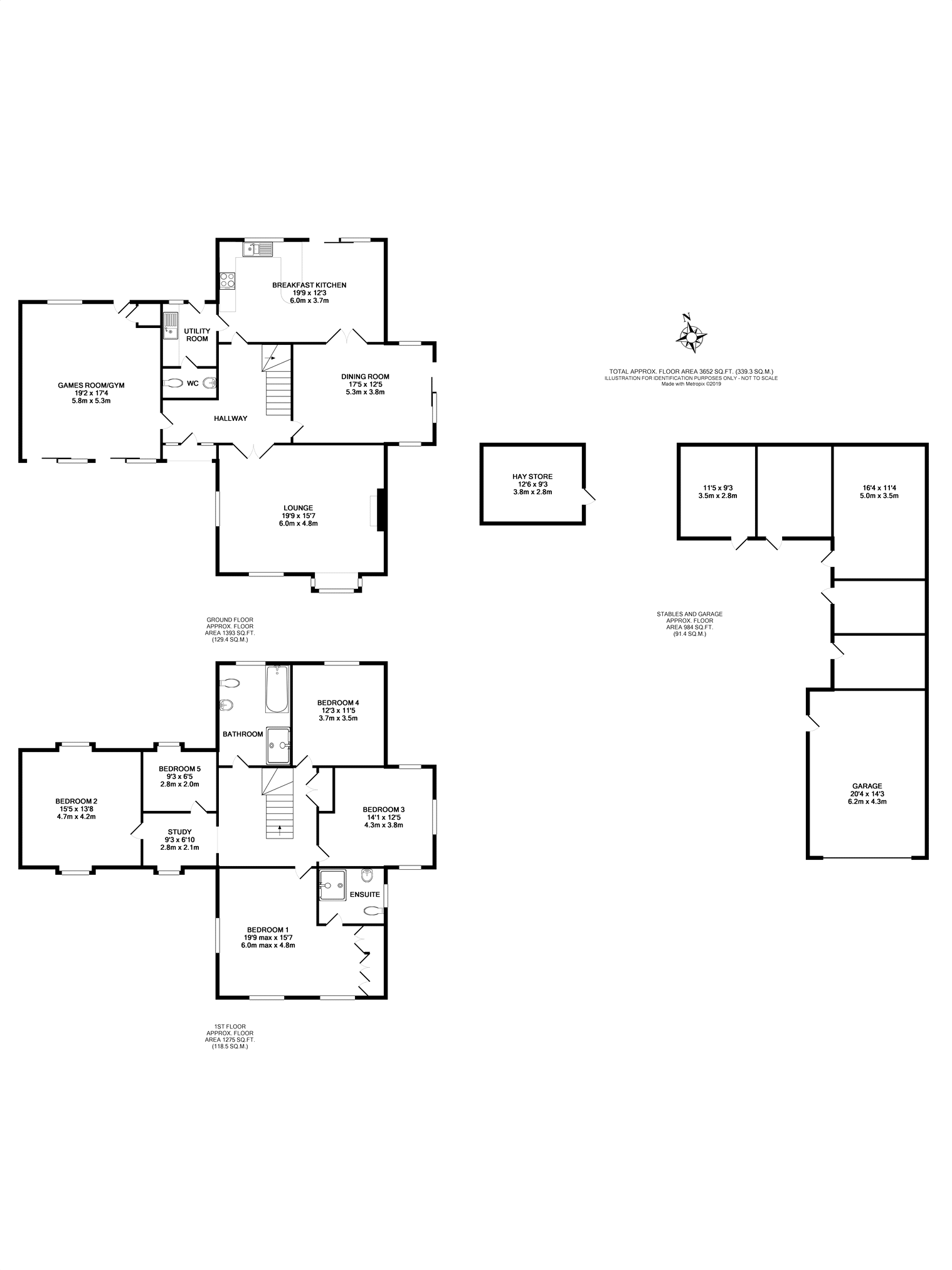 5 Bedrooms Detached house for sale in High Street, Barmby-On-The-Marsh, Goole DN14