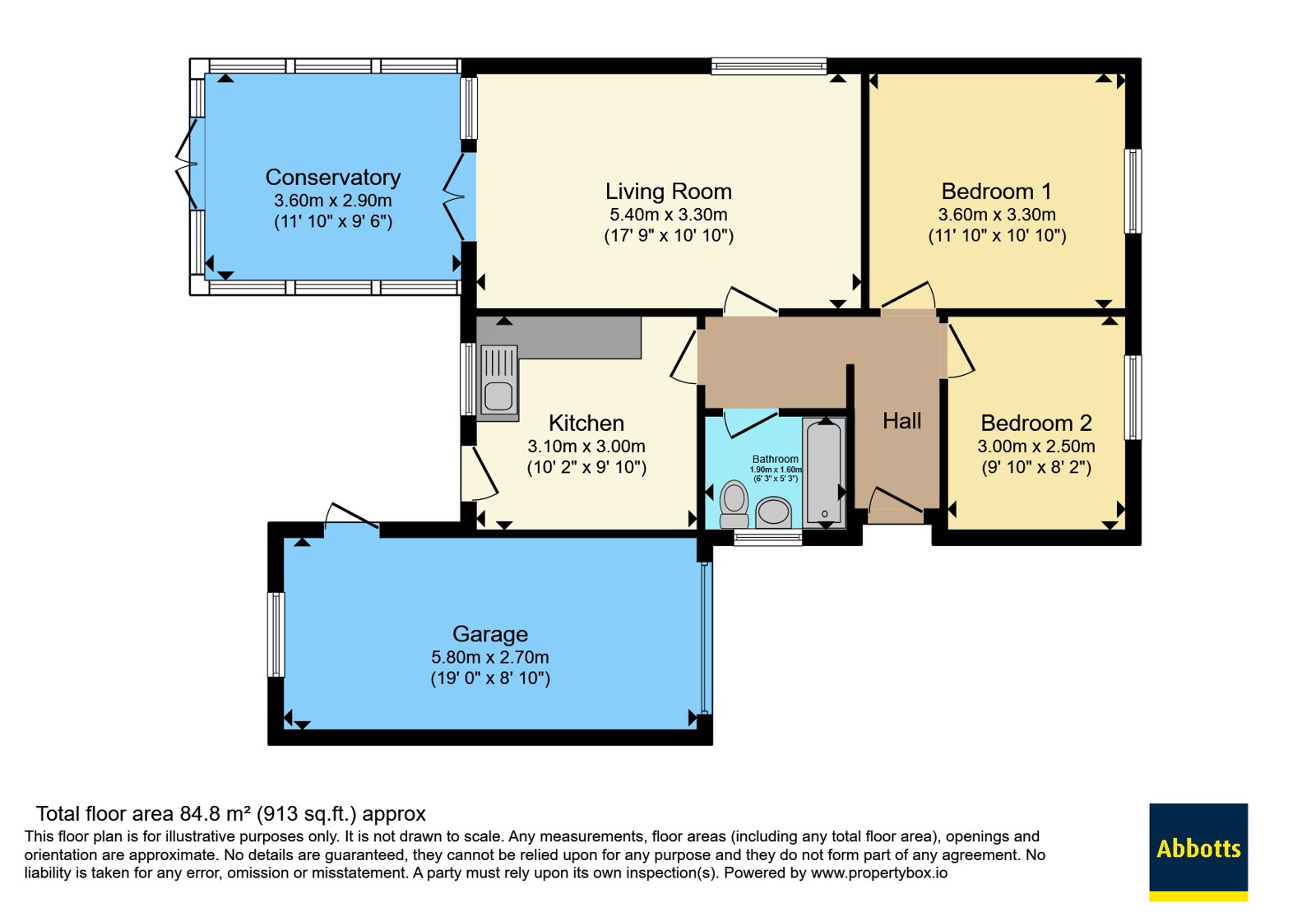 10, Warren Drive, Norwich floorplan