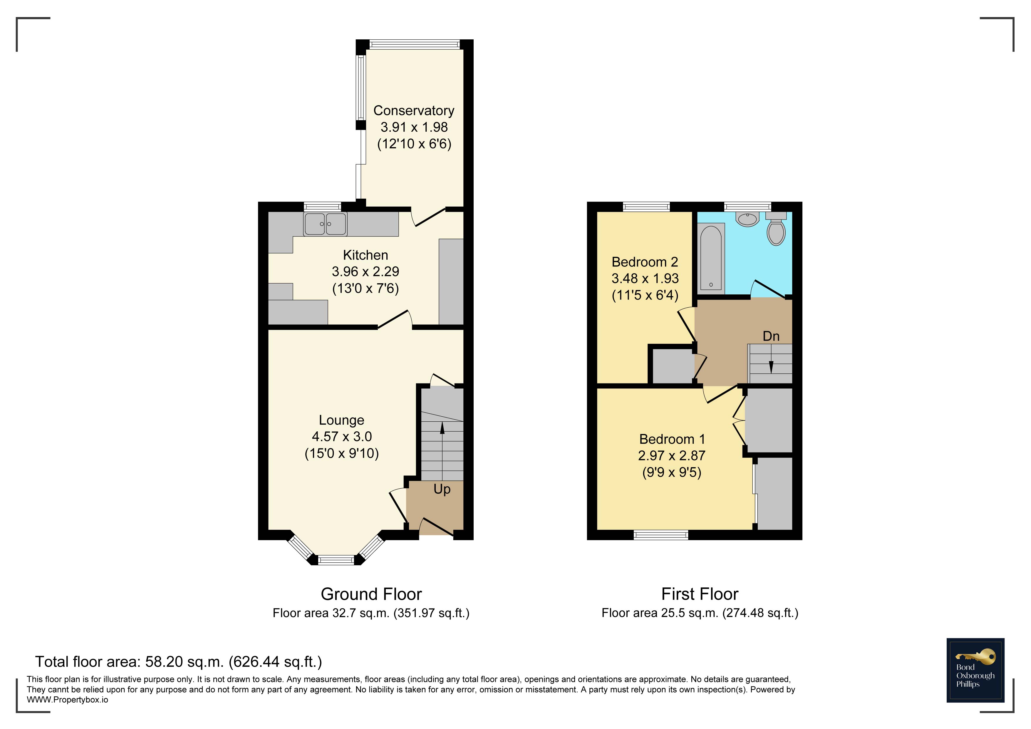 6, Wester-Moor Way, Barnstaple floorplan