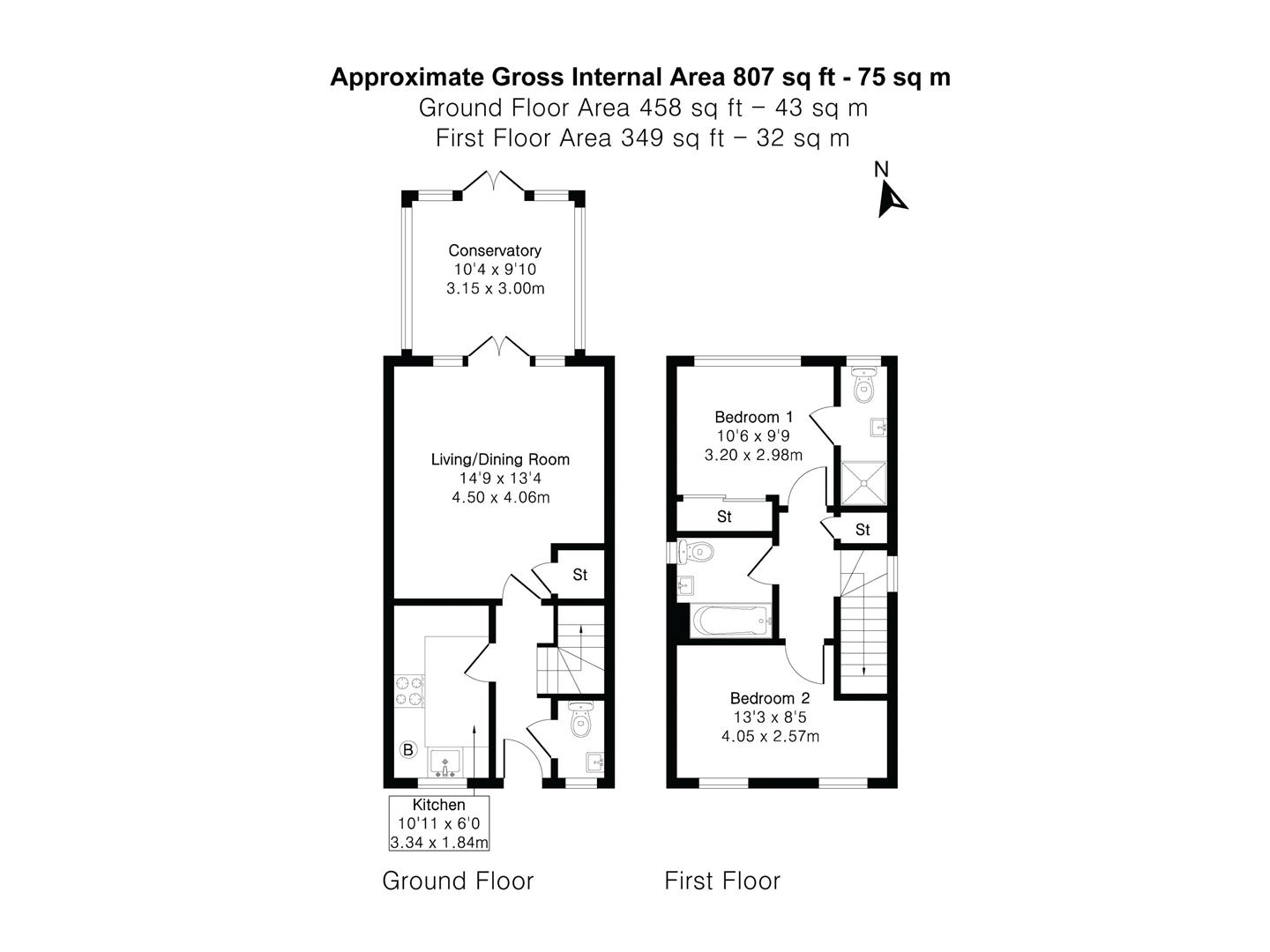 Mulberry, 21, Crawley Hobbs Close, Saffron Walden floorplan
