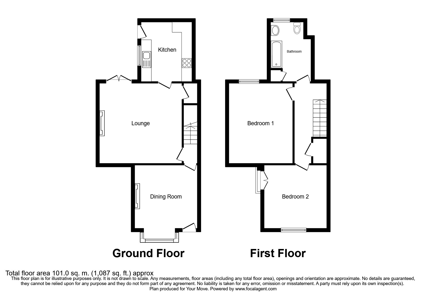 2 bed terraced house for sale in Scalpcliffe Road, BurtonOnTrent
