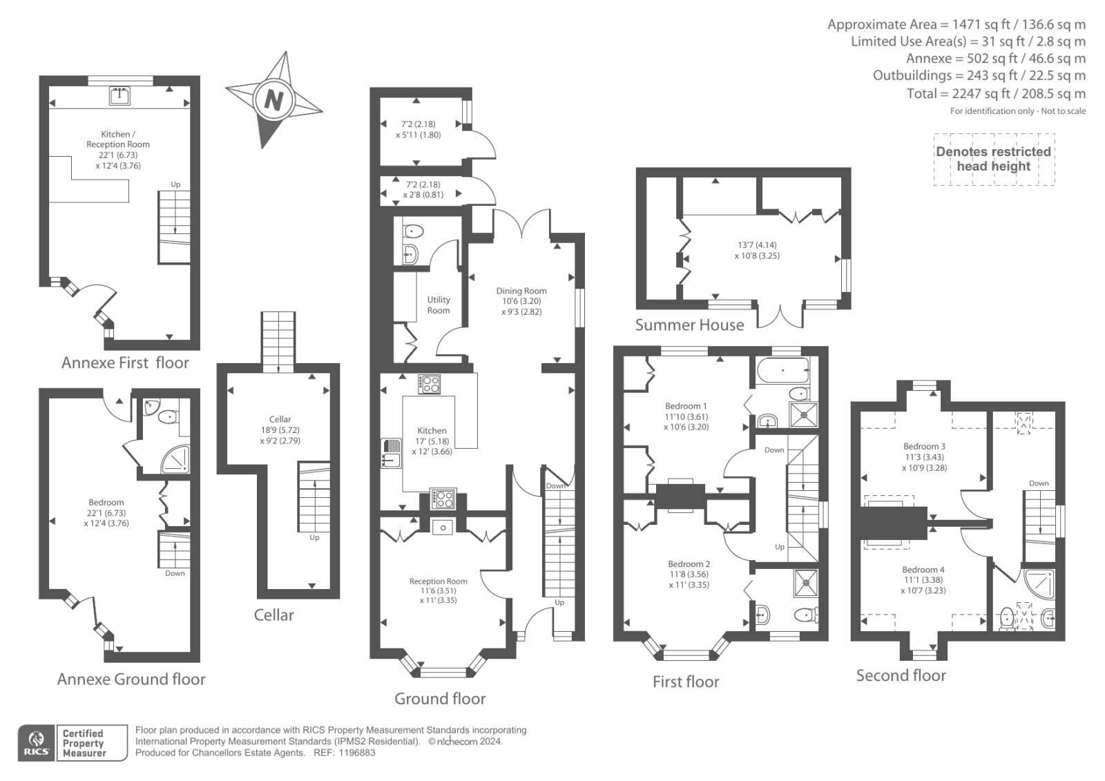 Lyndhurst,, Oxford Road, Hay-On-Wye, Hereford floorplan