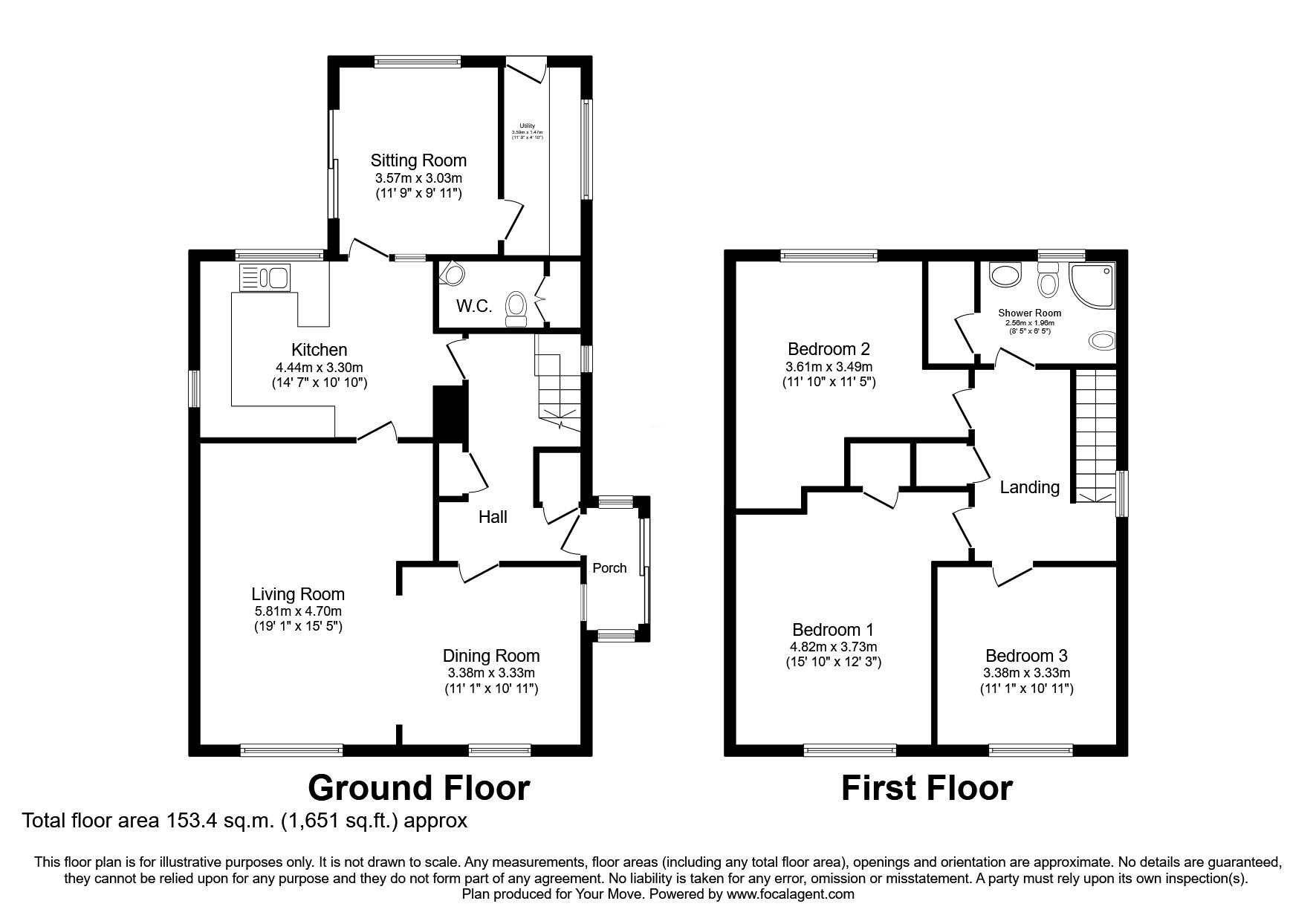 5, Tawd Road, Lancashire floorplan