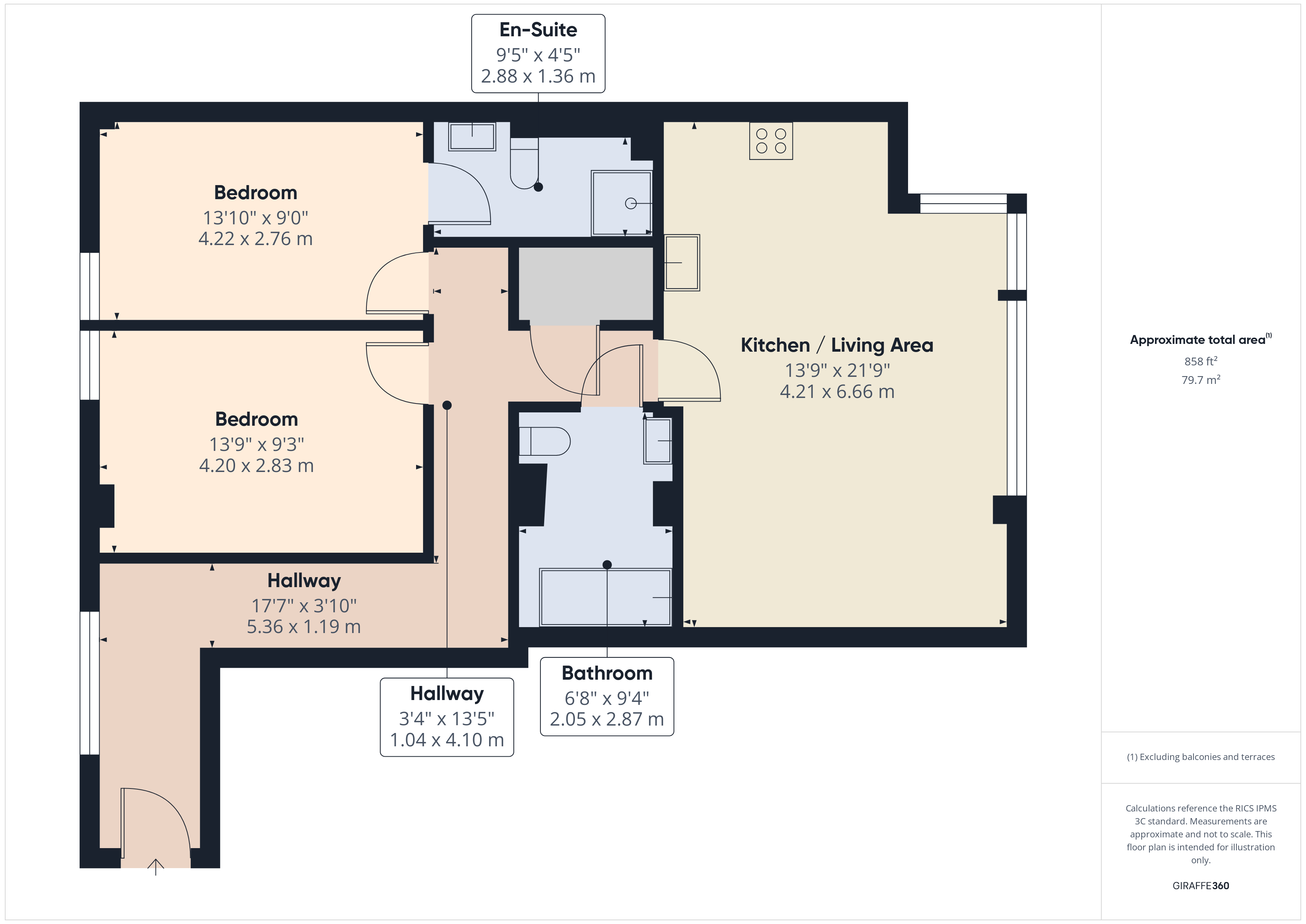 Apartment 611,, Landmark House, Bradford floorplan