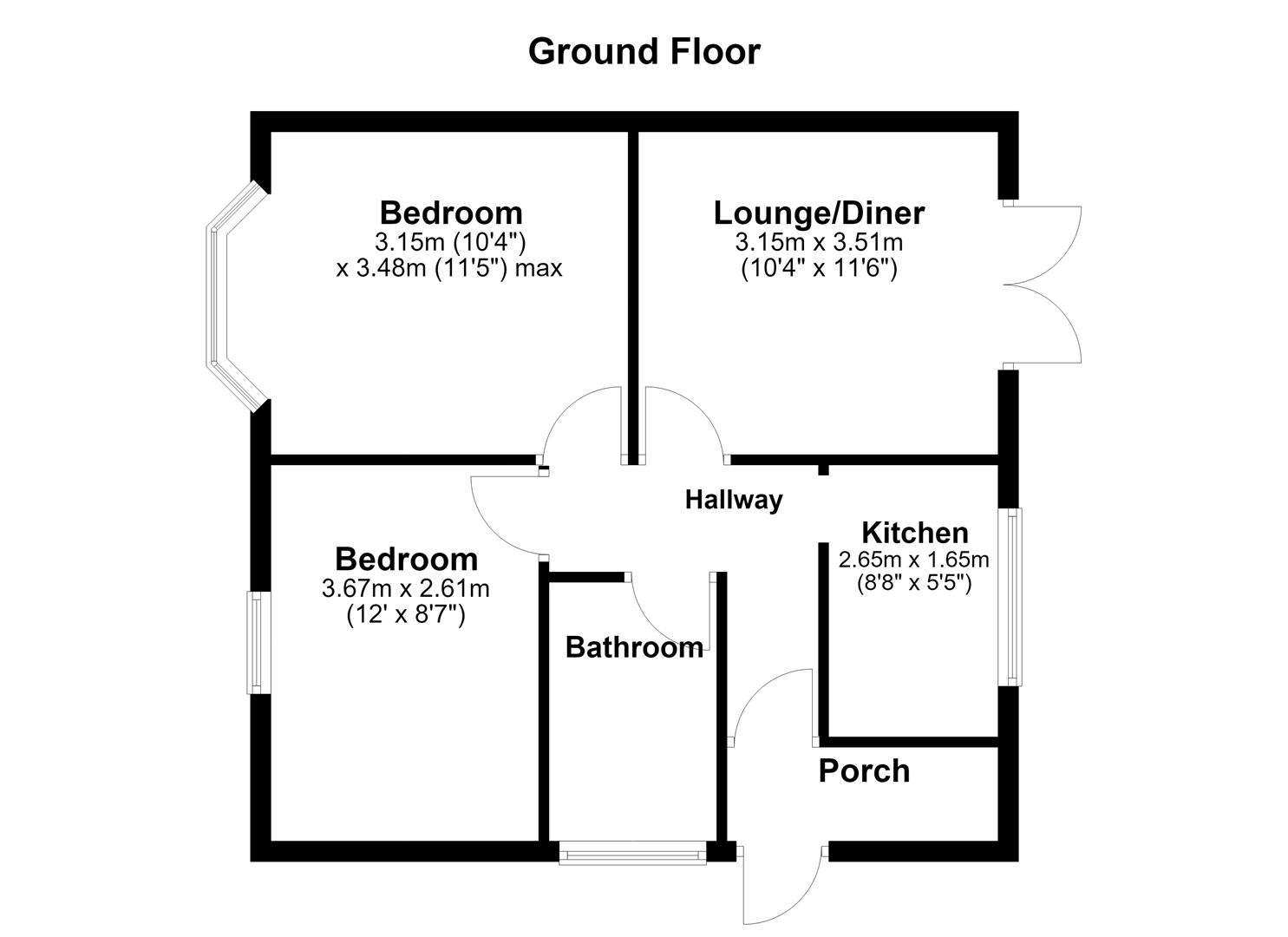 12, Erith Crescent, Romford floorplan