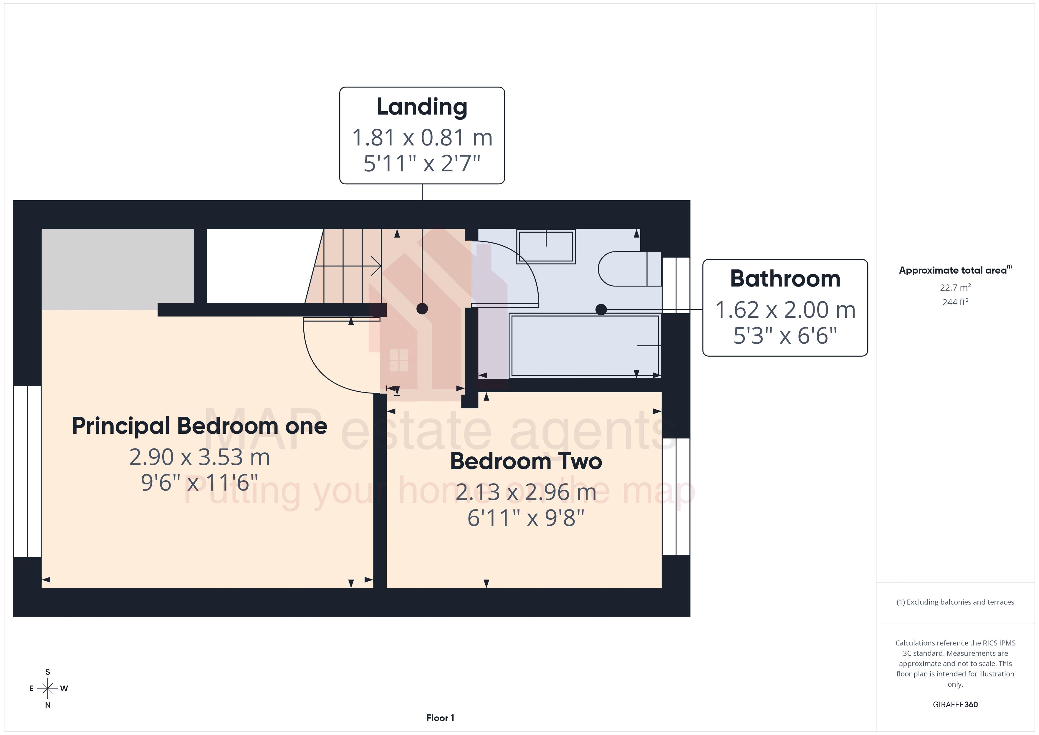 10, Chapel Close, Camborne floorplan