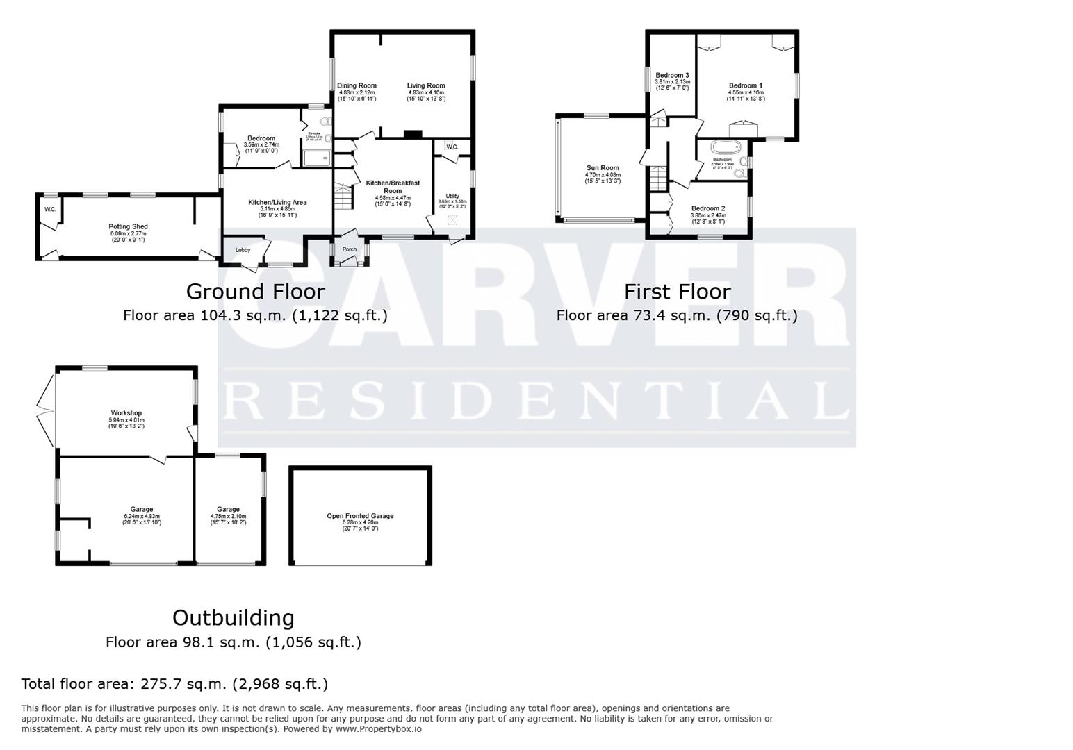 Mill Hill Cottage, Raby Lane, Northallerton floorplan