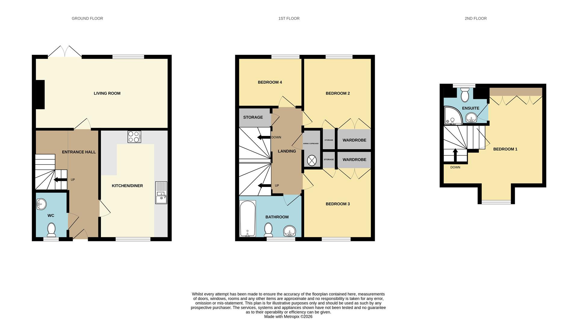 12, Tiddy Close, Tavistock floorplan