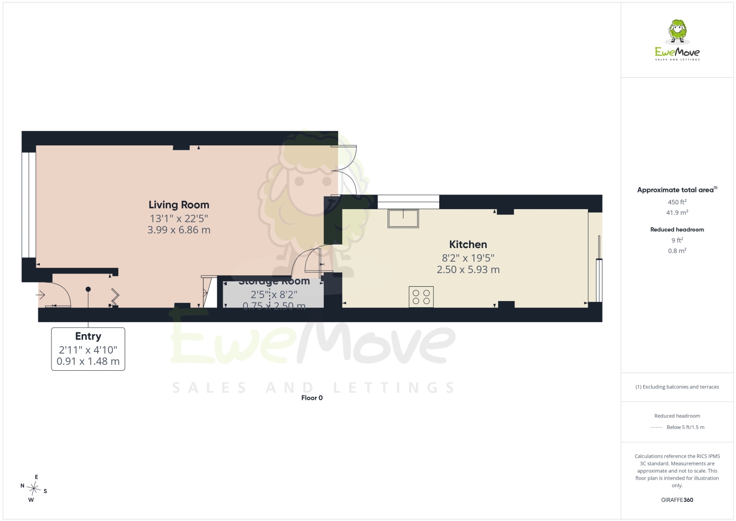 205, Lower Brook Street, Basingstoke floorplan