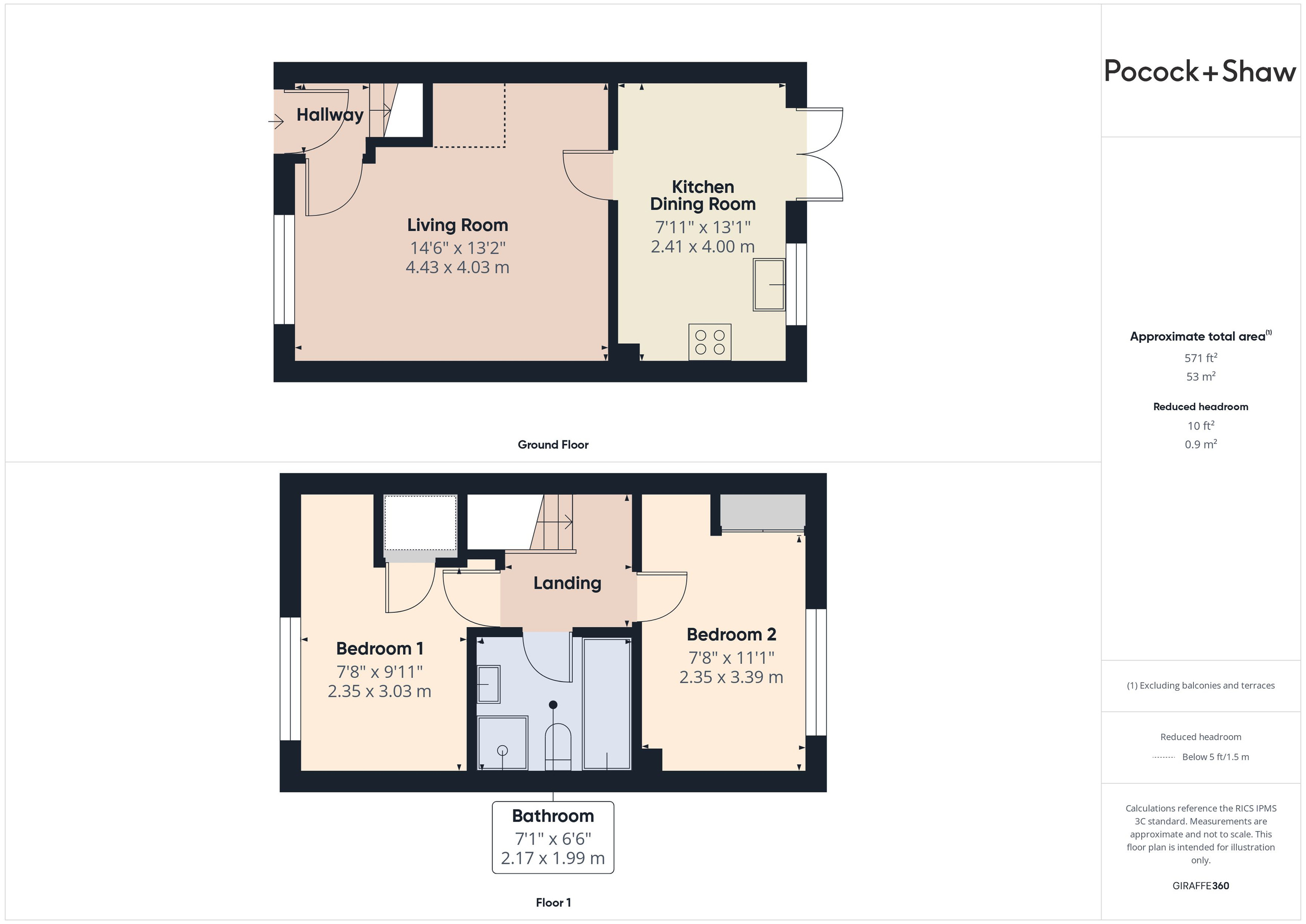 18 Tenison Manor, Cambridge floorplan