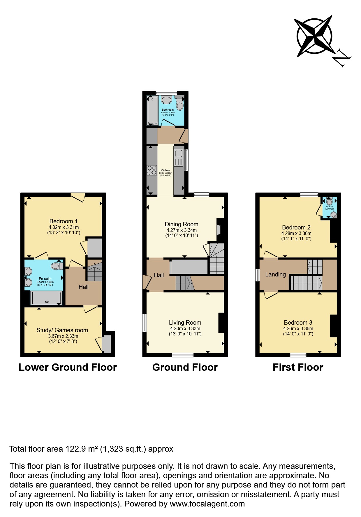 1, Stanhope Road, Strood, Rochester floorplan