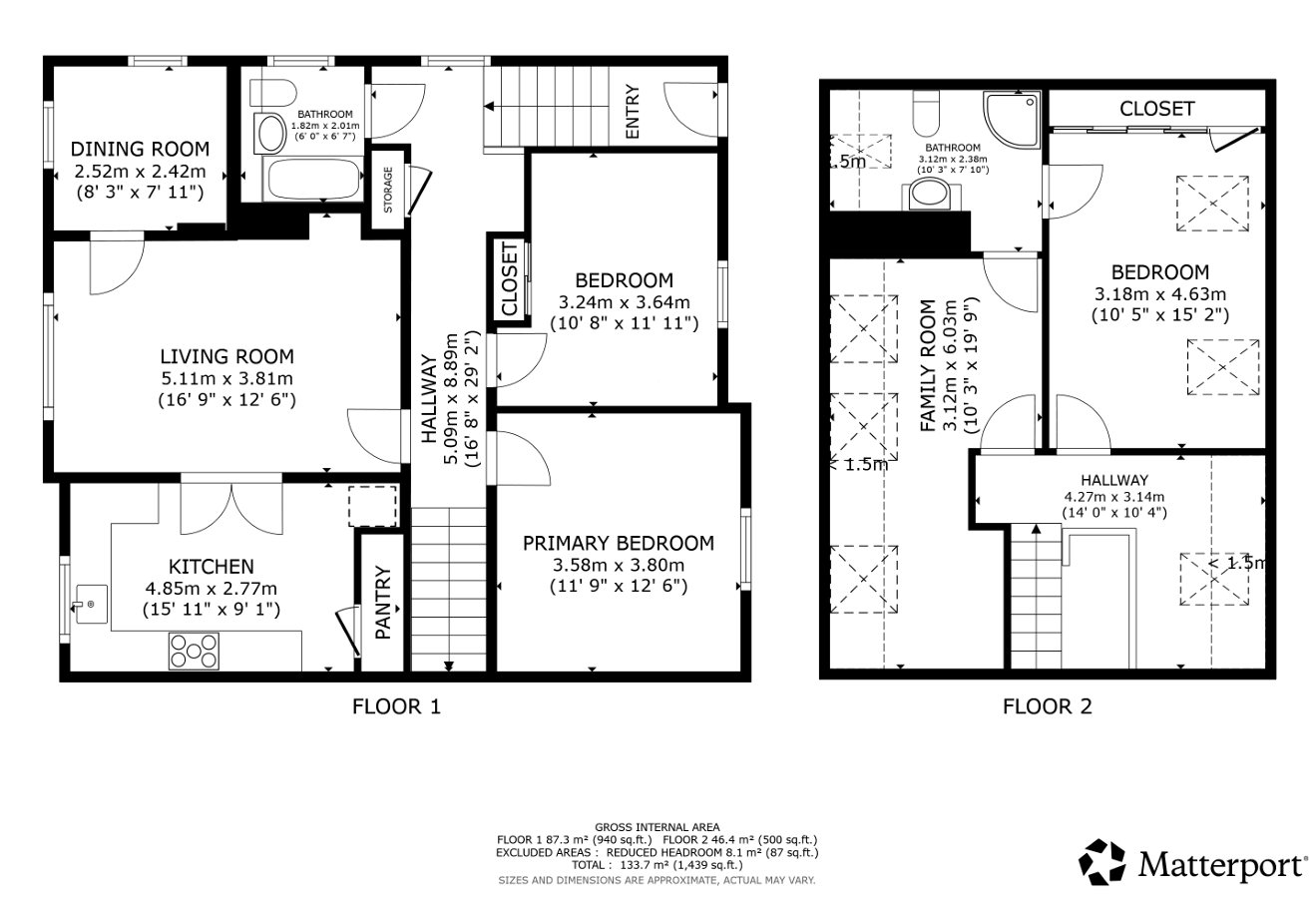 197, Brenfield Road, Glasgow floorplan