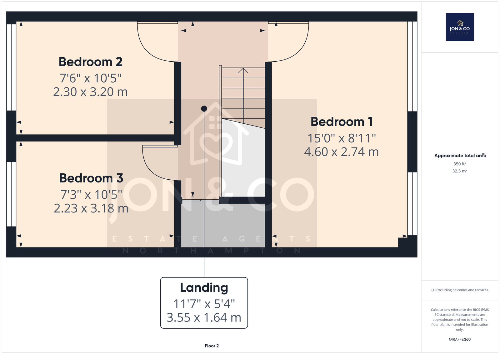 34, Ringway, Northampton floorplan