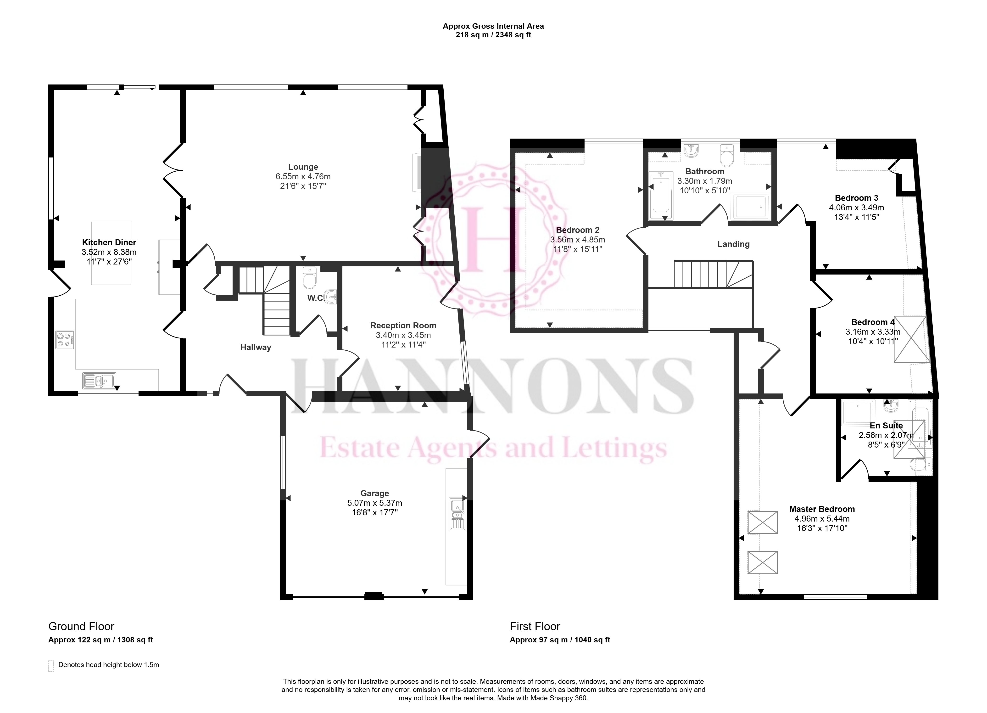 6, Woodhouse Road, Quorn floorplan