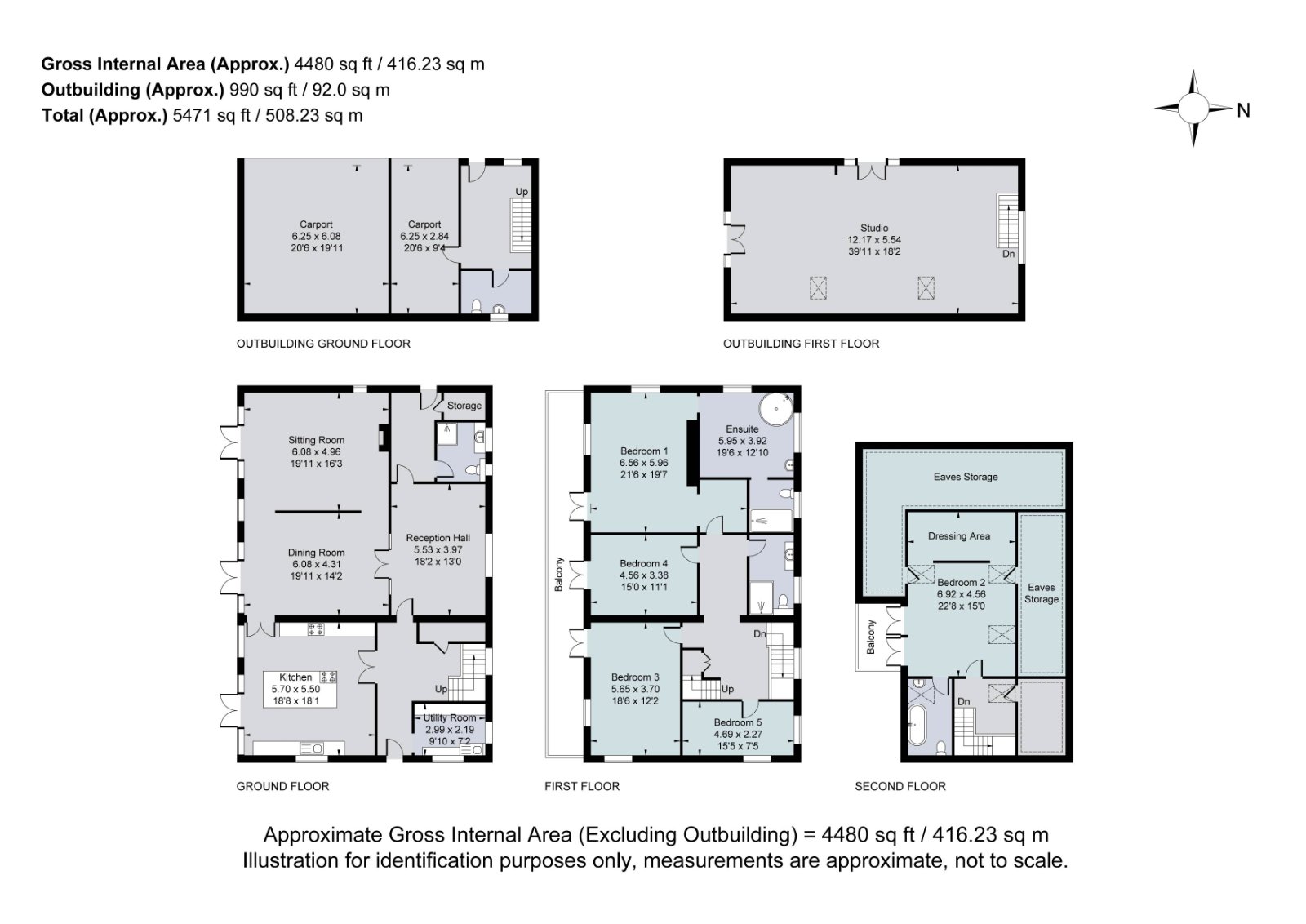 Westlands,, West End Lane, West Sussex floorplan