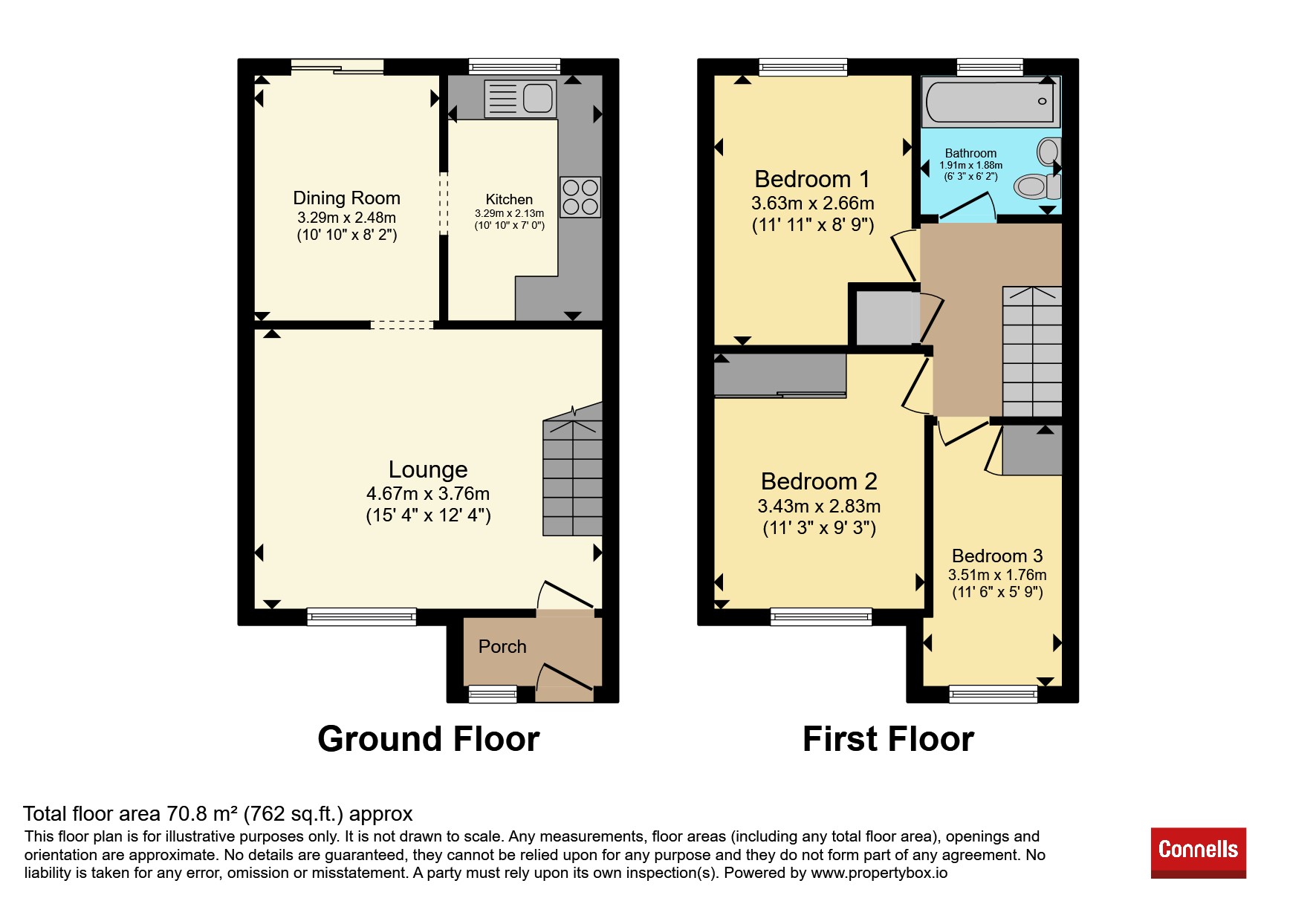 20, Chase Hill Road, Arlesey floorplan