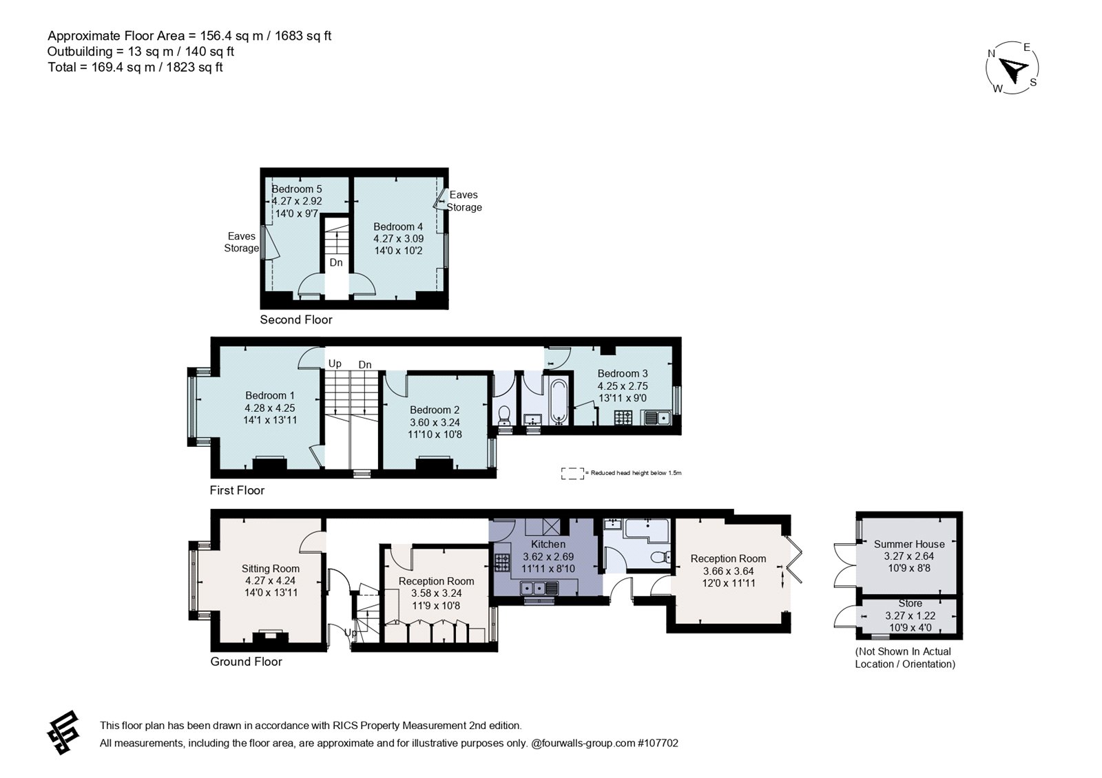 6, Beaumont Rise, Buckinghamshire floorplan