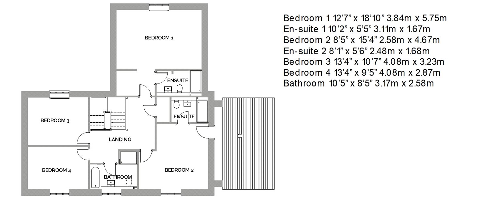 Plot 3 The Churchcroft, West Croft,, Chishill Road, Royston floorplan