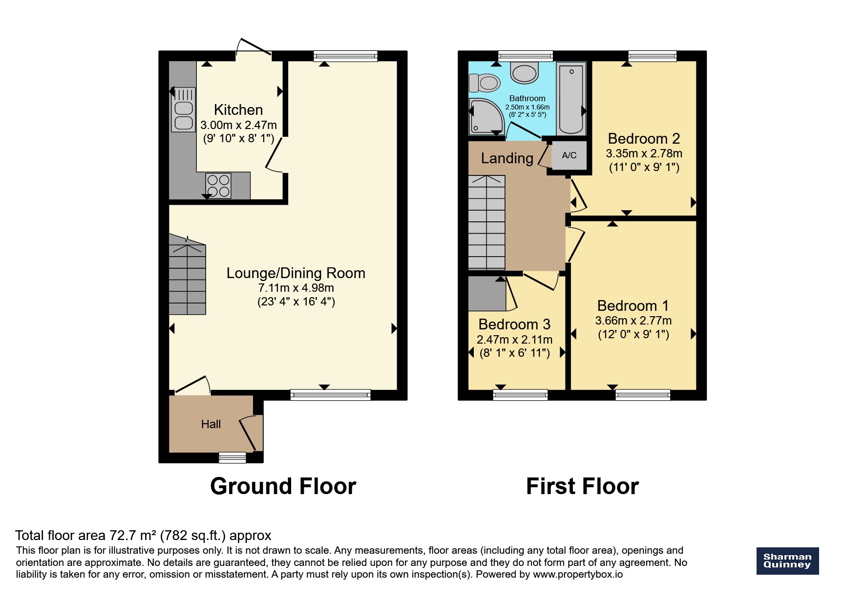 25, Tower Close, Peterborough floorplan