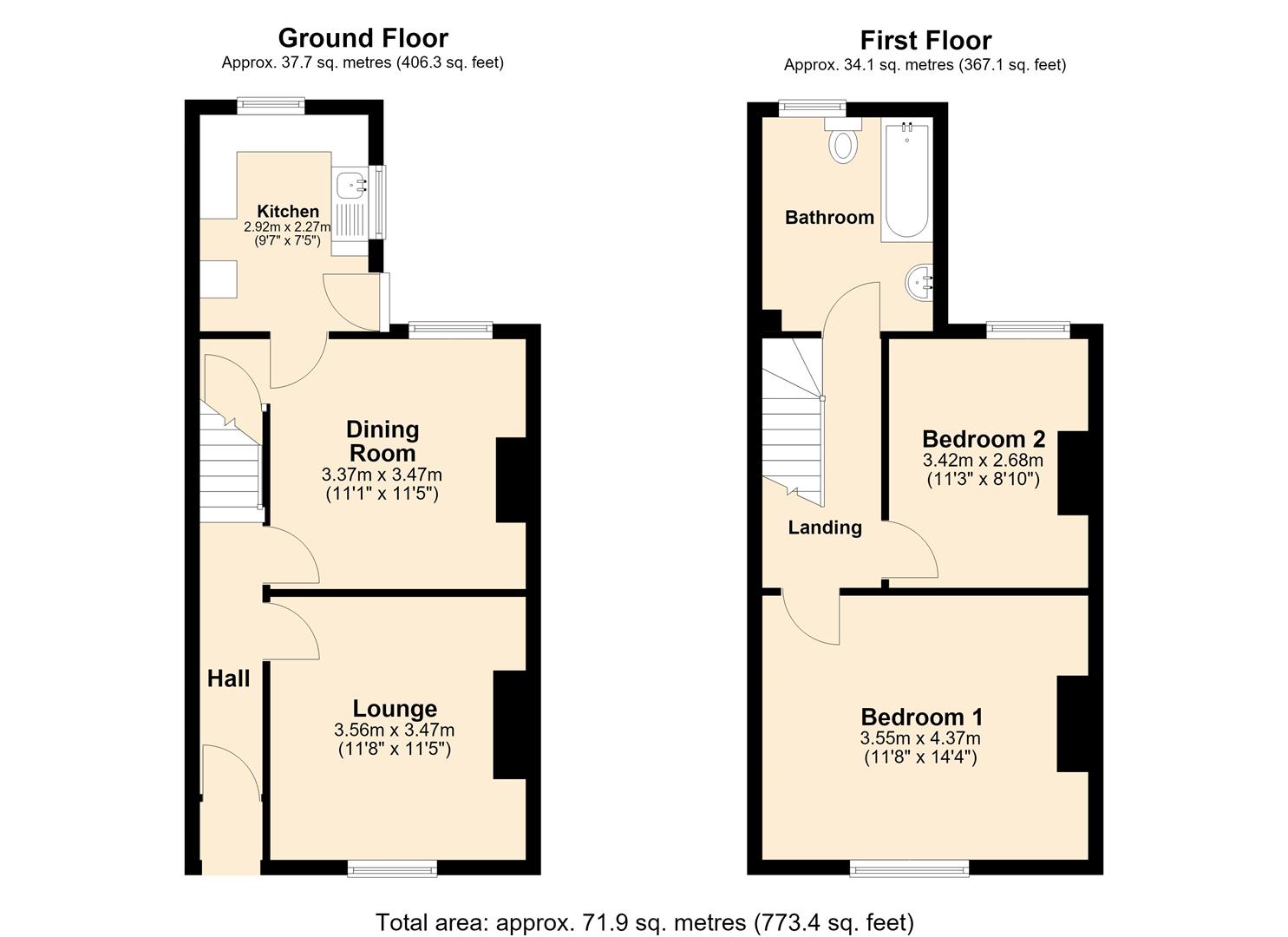 28, Exchange Street, Hull floorplan