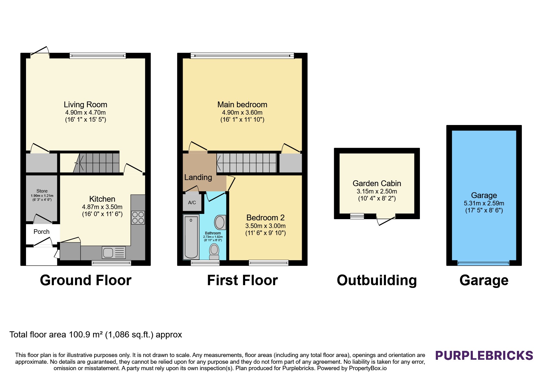 3, Beaumont Square, Cranleigh floorplan