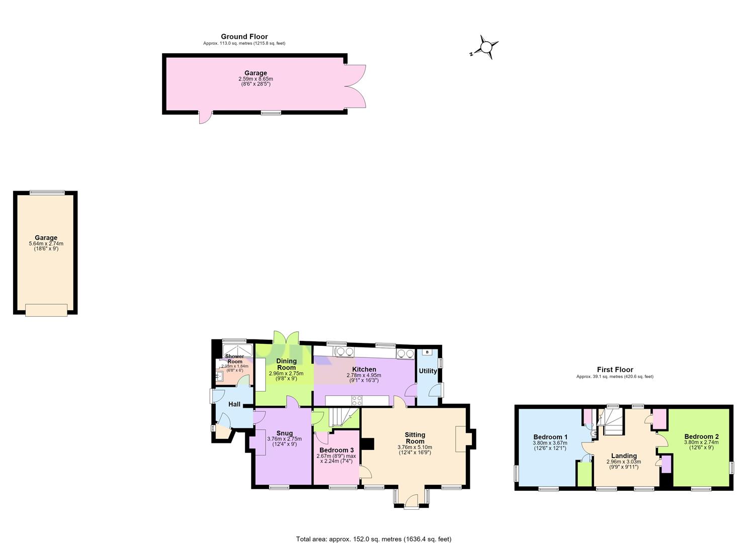 The Cottage, Burghill, Hereford floorplan