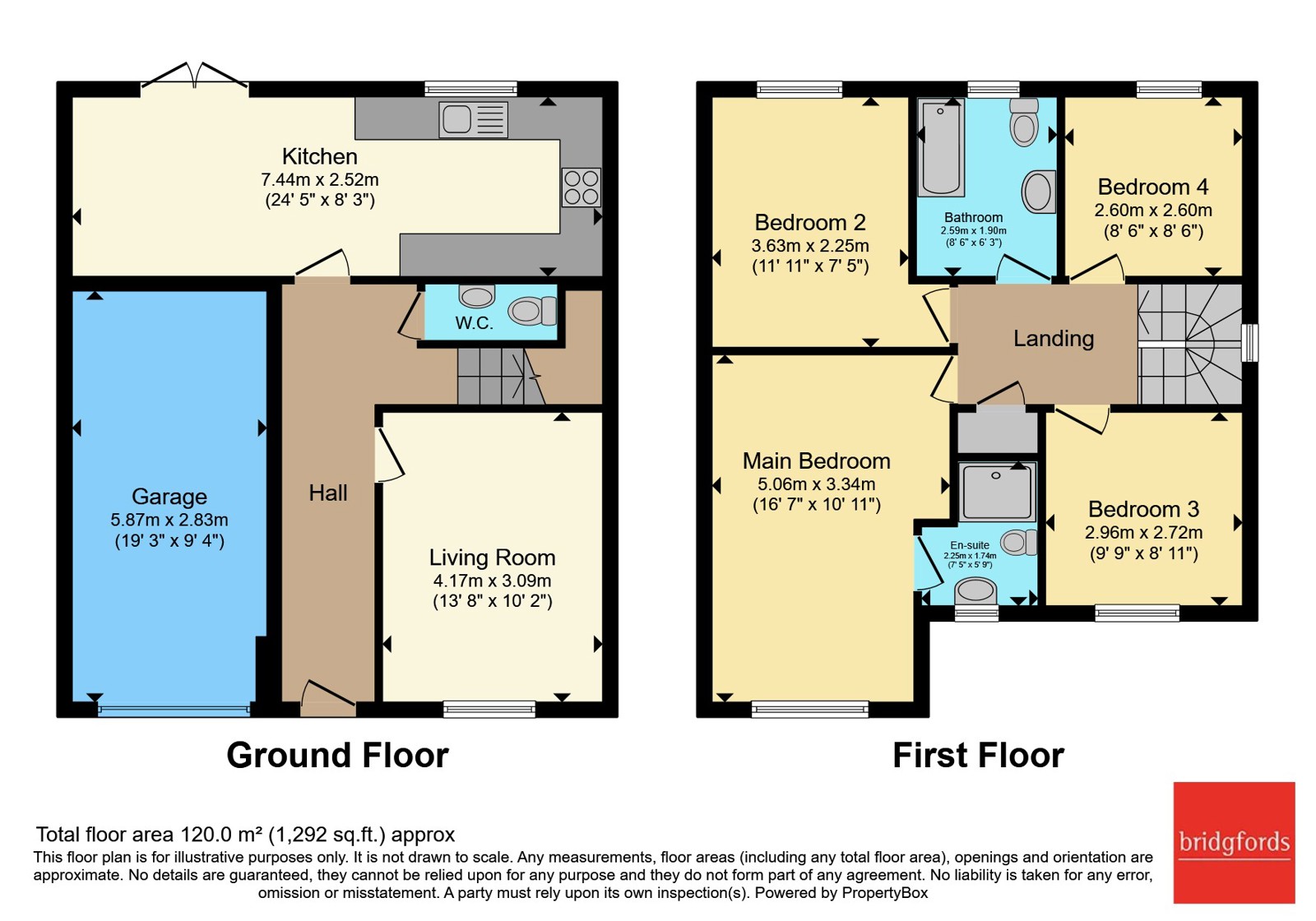 1, Rock House Way, West Yorkshire floorplan